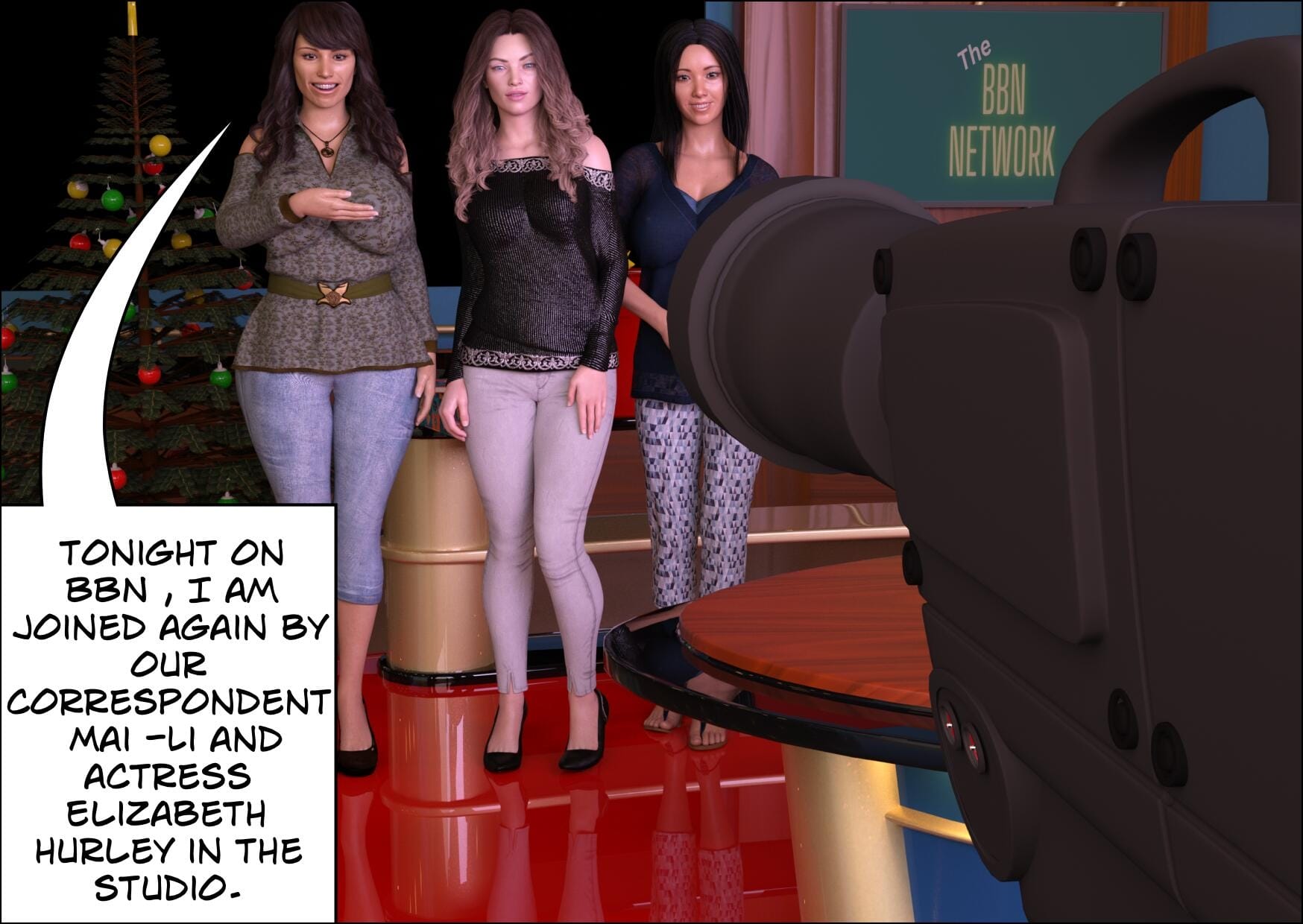 BBN Network [Mature3DComics] Chapter 1 - Page 1
