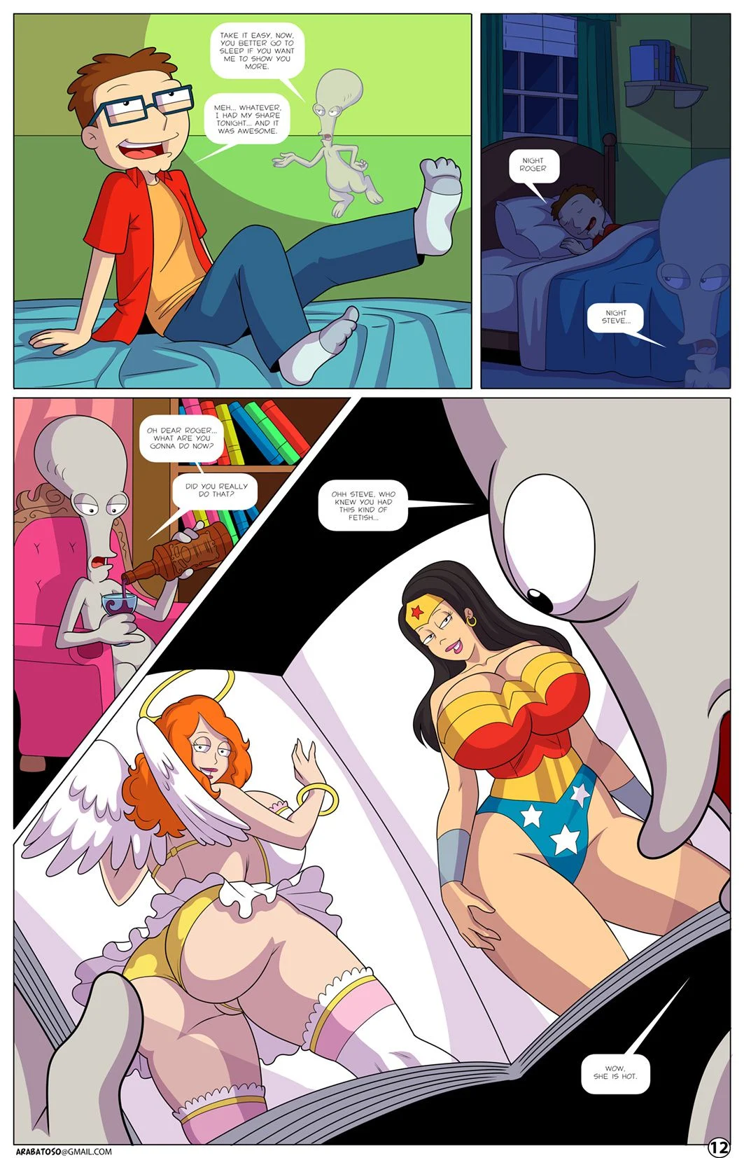 The Tales Of An American Son (American Dad!) [Arabatos] Chapter 1 - Page 13