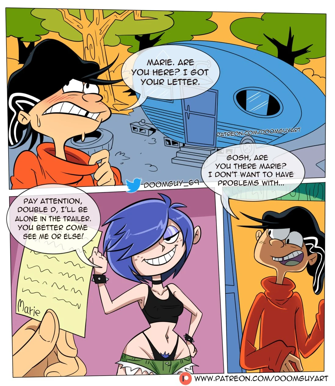 The Kanker Sisters (Ed Edd n Eddy) [Doom Guy] Chapter 1 - Page 1