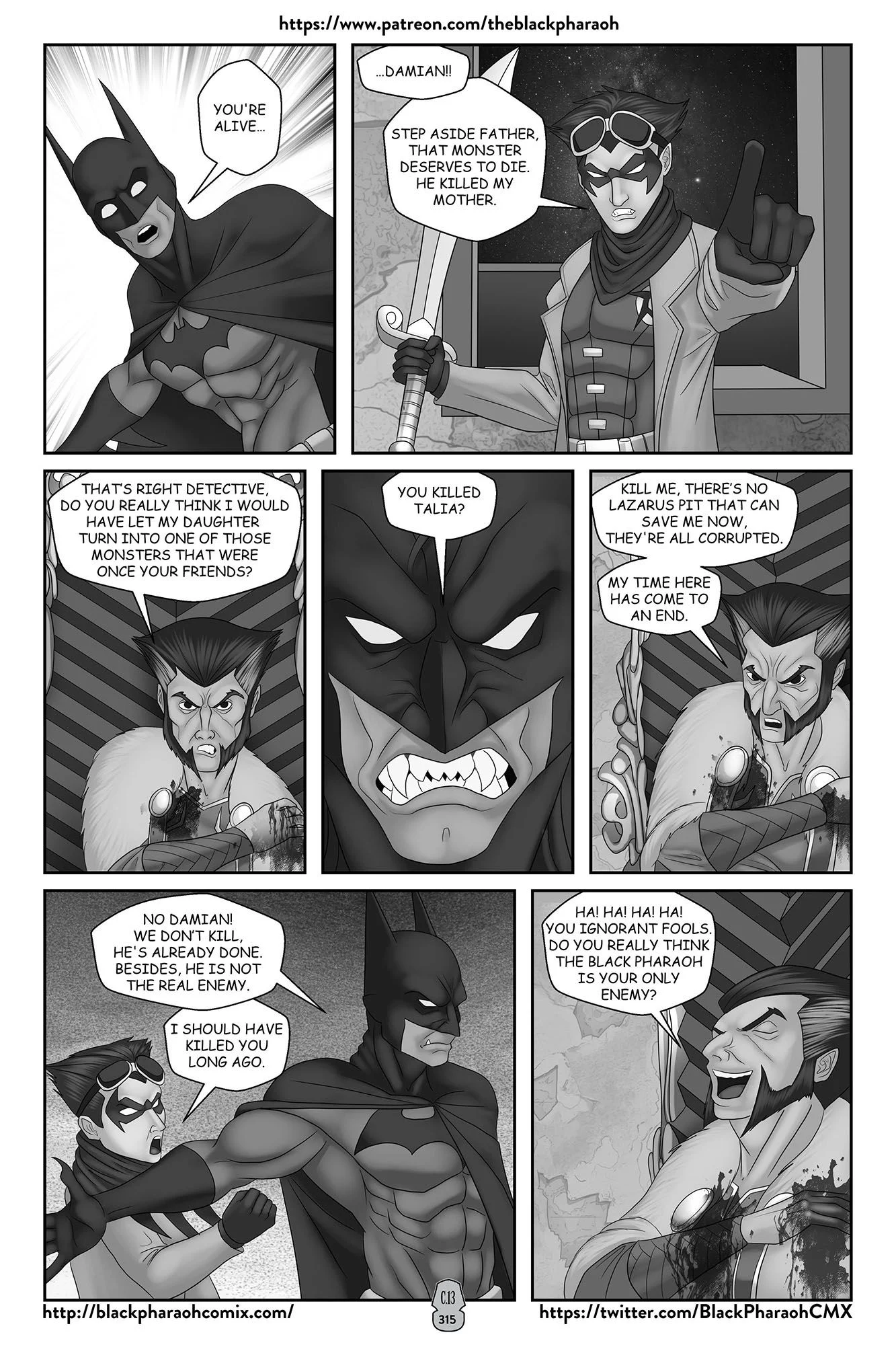 JL Forsaken Souls (Justice League) [The Black Pharaoh] Chapter 13 - Page 8