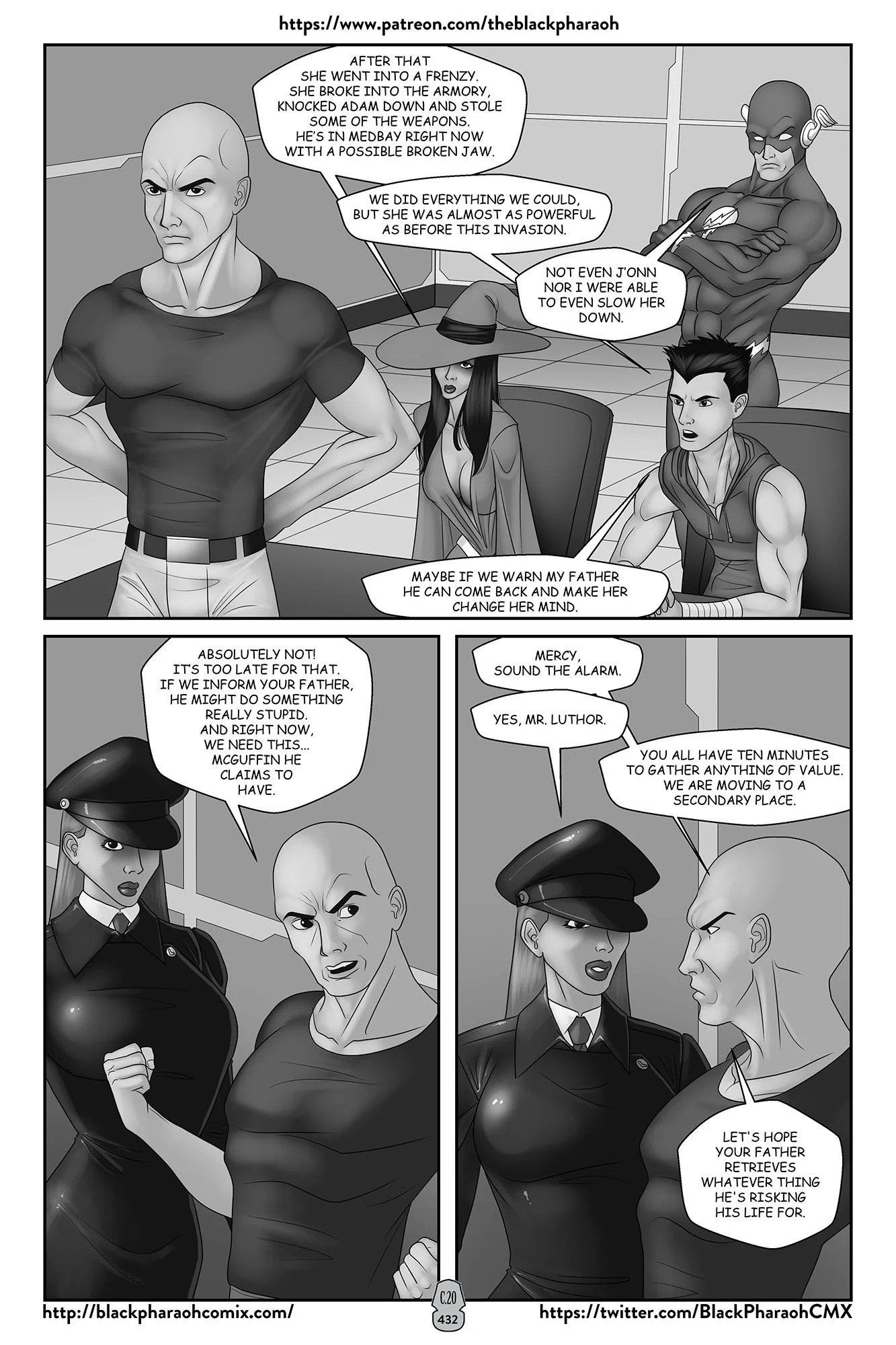 JL Forsaken Souls (Justice League) [The Black Pharaoh] Chapter 20 - Page 10