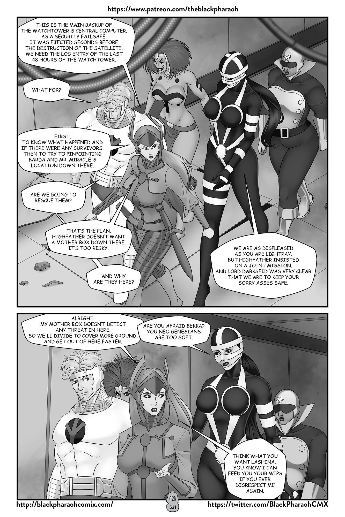 JL Forsaken Souls (Justice League) [The Black Pharaoh] Chapter 26 - Page 5
