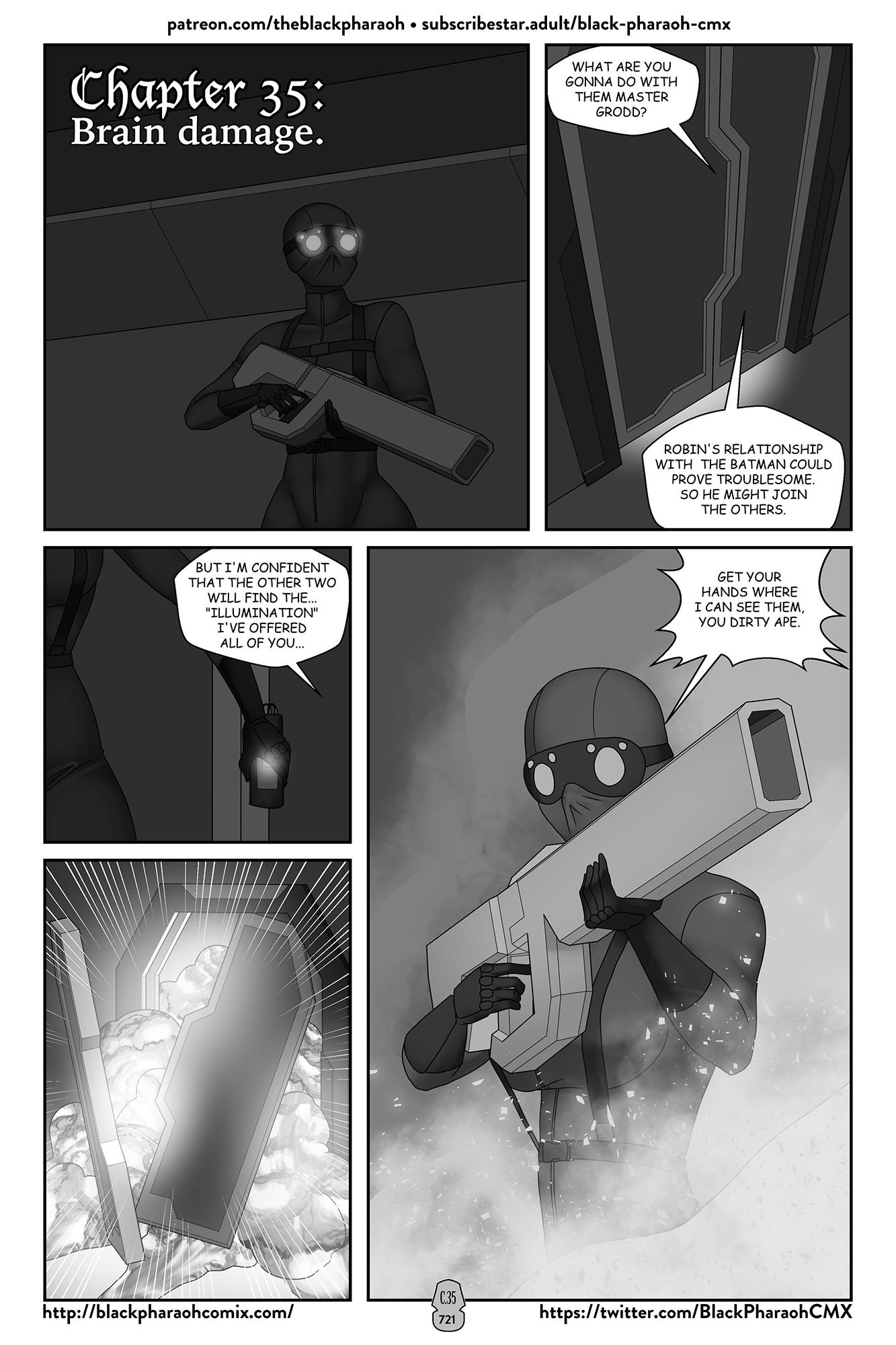 JL Forsaken Souls (Justice League) [The Black Pharaoh] Chapter 35 - Page 1
