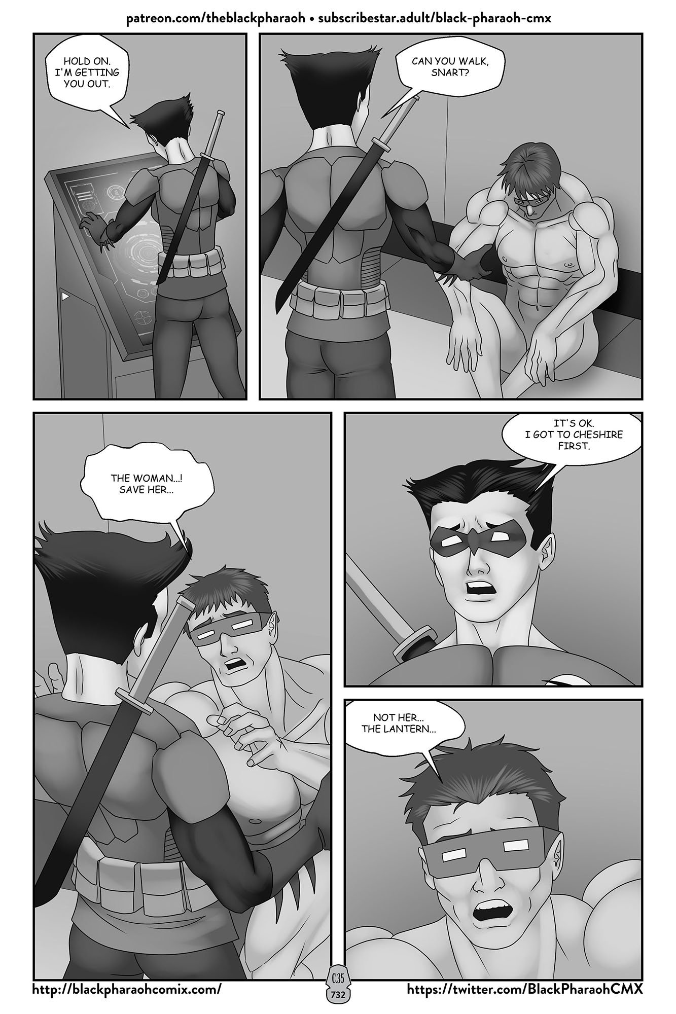 JL Forsaken Souls (Justice League) [The Black Pharaoh] Chapter 35 - Page 12