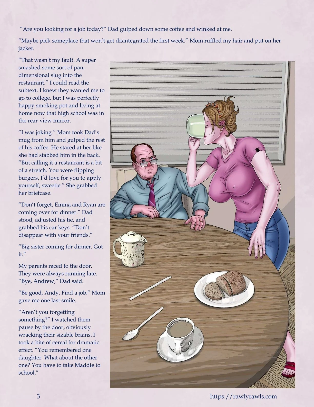 My Mother’s Secret Identity [Adun | Danny Sulca , RawlyRawls] Chapter 1 - Page 3