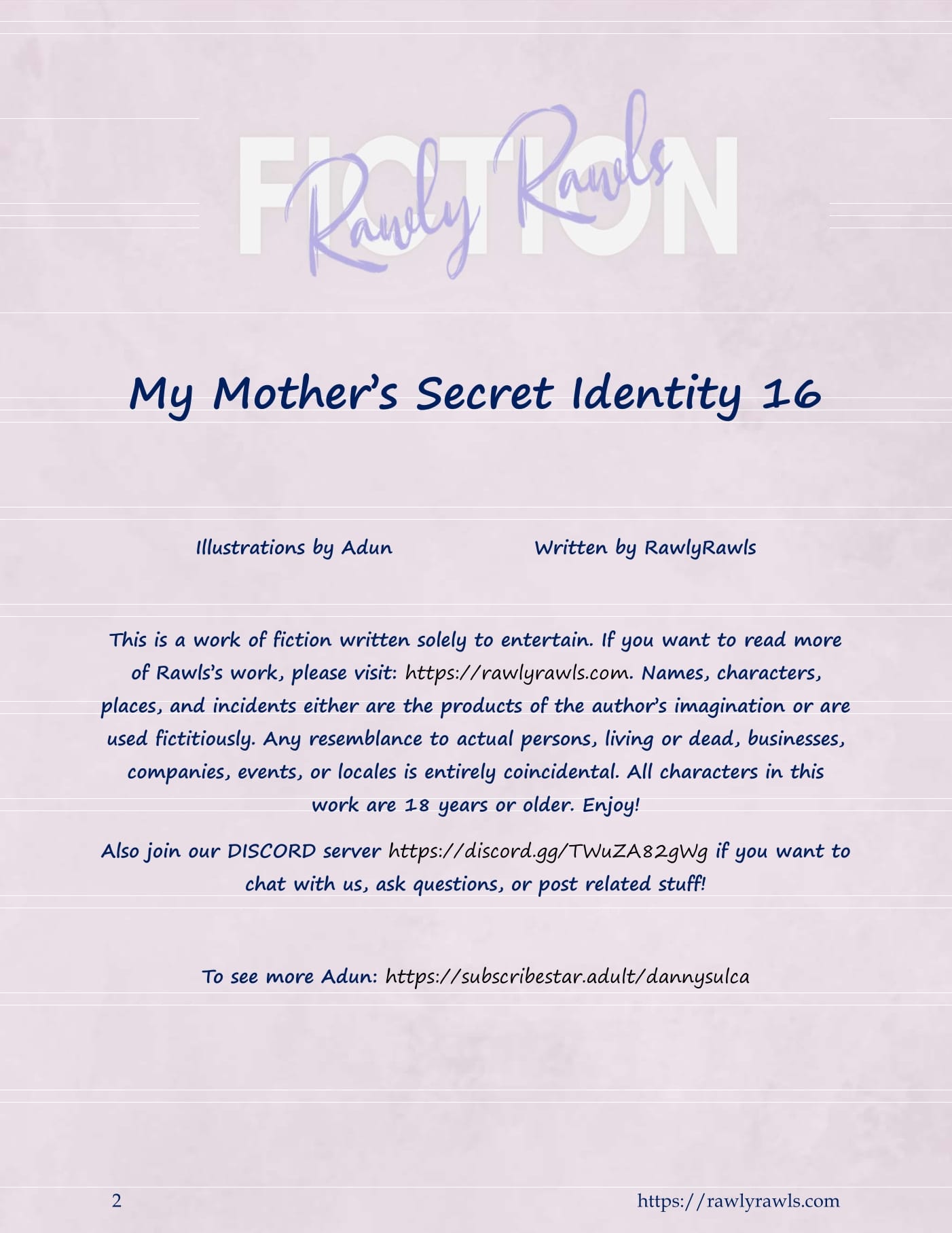 My Mother’s Secret Identity [Adun | Danny Sulca , RawlyRawls] Chapter 16 - Page 2