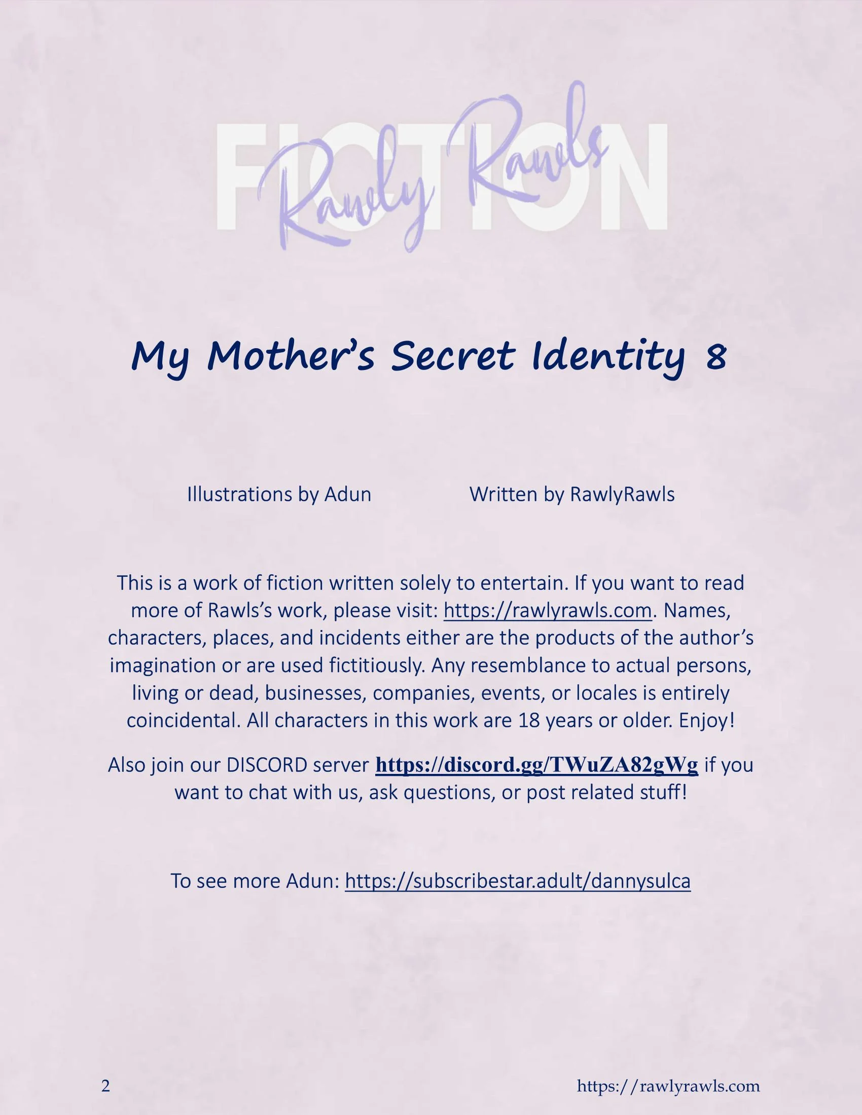 My Mother’s Secret Identity [Adun | Danny Sulca , RawlyRawls] Chapter 8 - Page 2