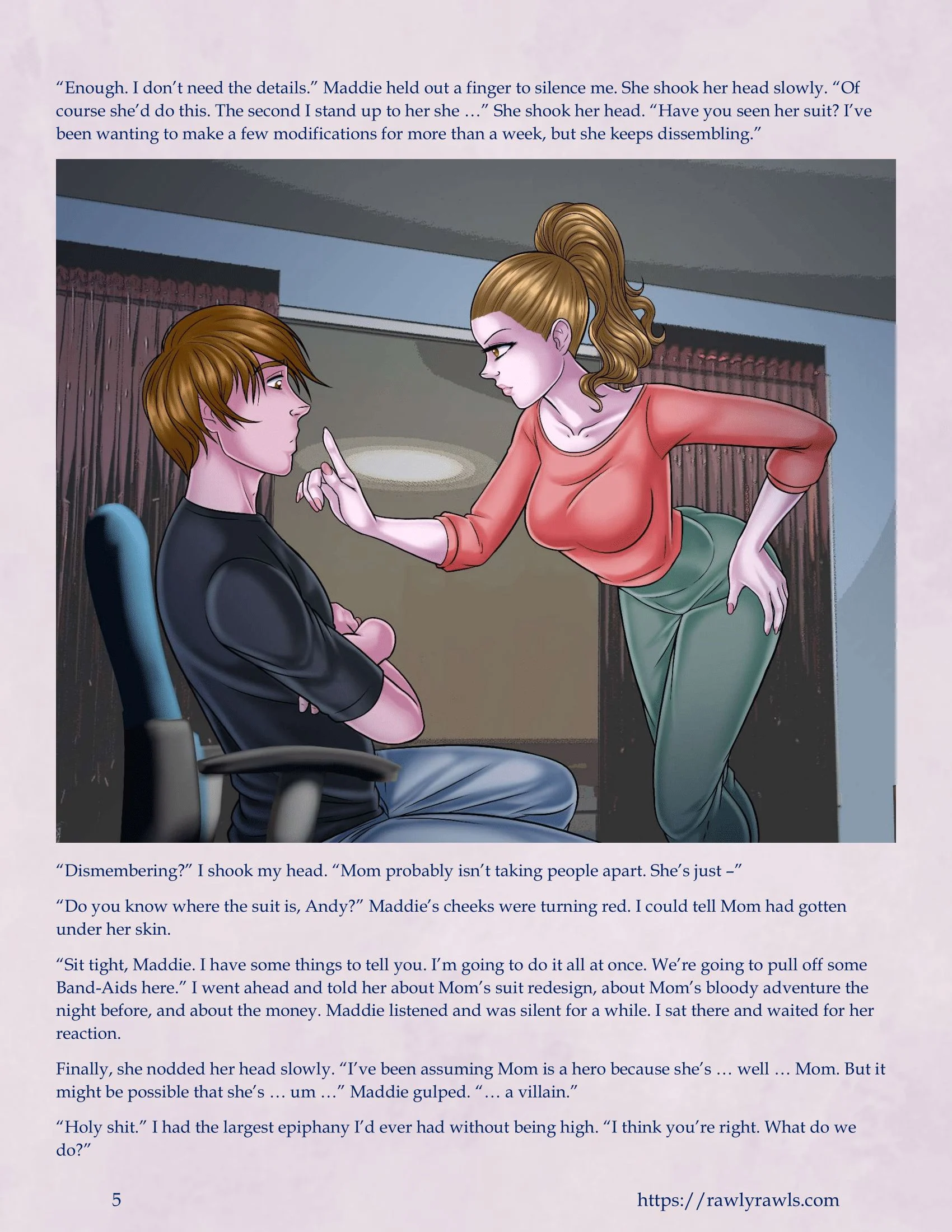 My Mother’s Secret Identity [Adun | Danny Sulca , RawlyRawls] Chapter 8 - Page 5