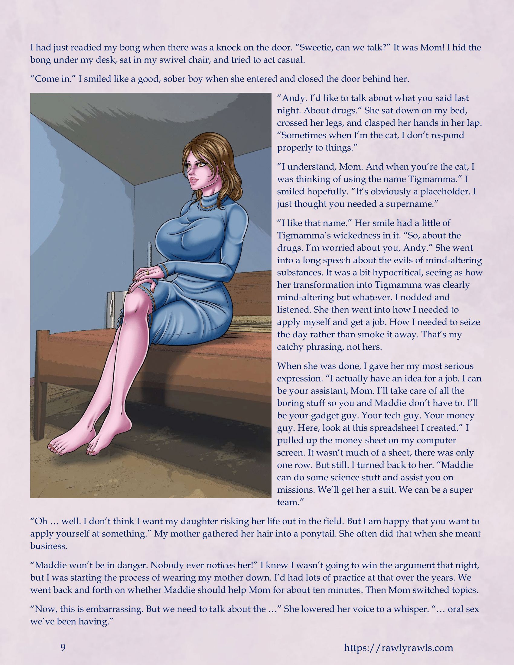 My Mother’s Secret Identity [Adun | Danny Sulca , RawlyRawls] Chapter 8 - Page 9