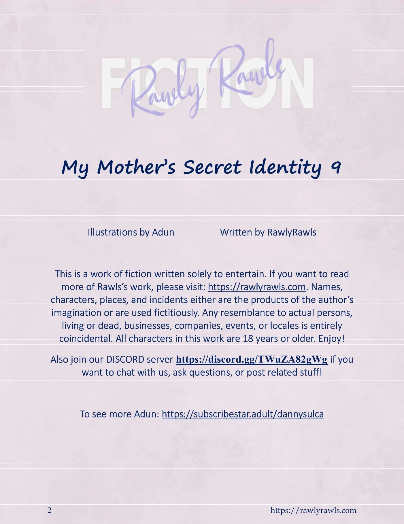 My Mother’s Secret Identity [Adun | Danny Sulca , RawlyRawls] Chapter 9 - Page 2