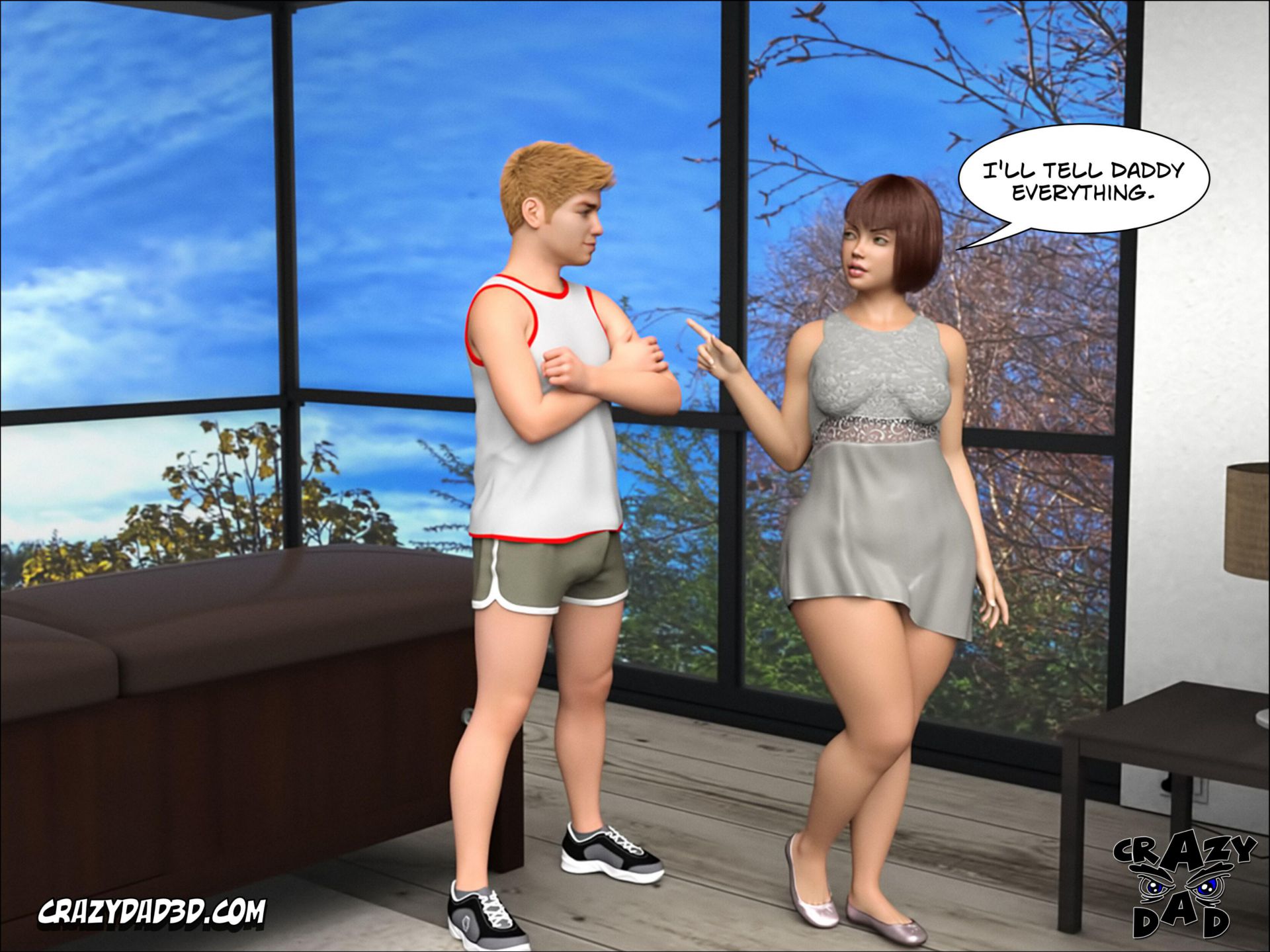 Foster Mother [CrazyDad3D] Chapter 12 - Page 43