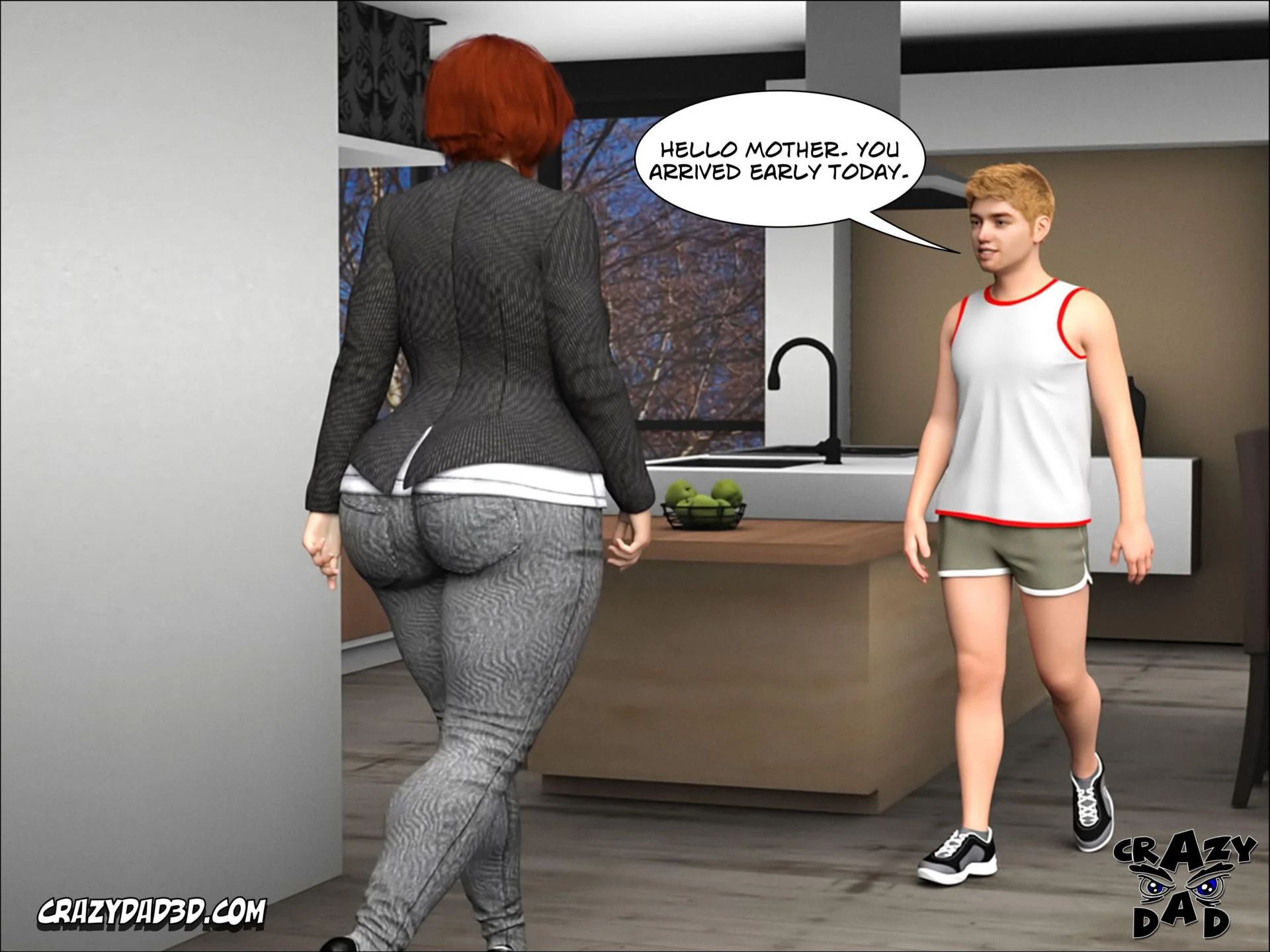 Foster Mother [CrazyDad3D] Chapter 12 - Page 6
