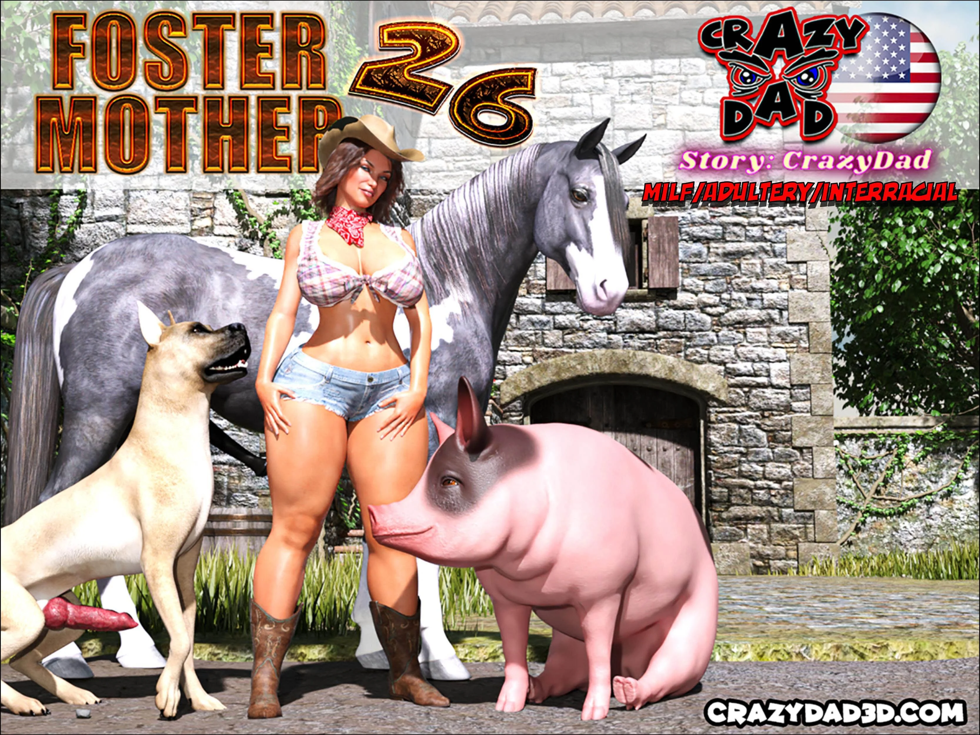 Foster Mother [CrazyDad3D] Chapter 26 - Page 1