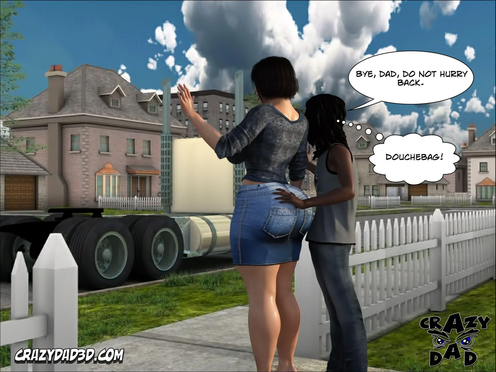Foster Mother [CrazyDad3D] Chapter 4 - Page 71