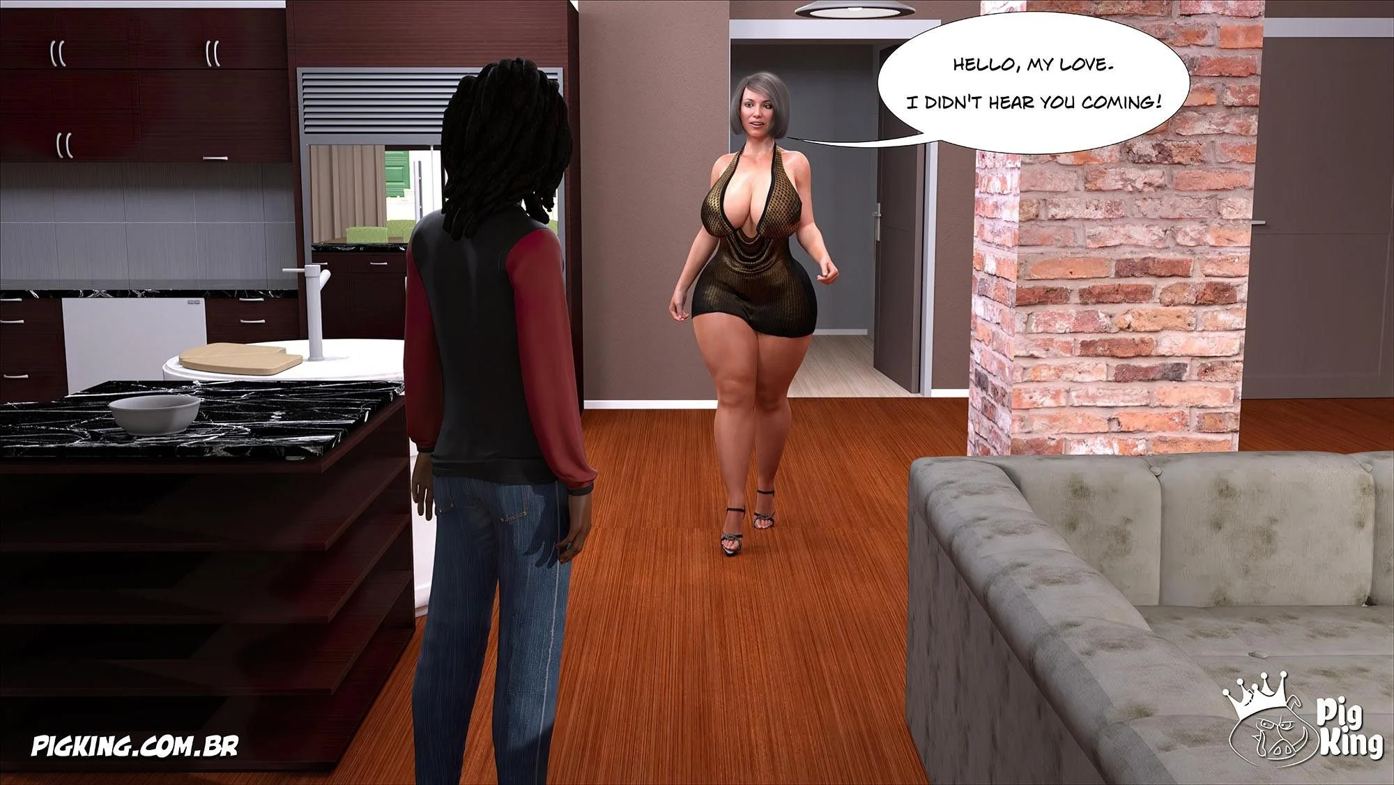 Foster Mother [CrazyDad3D] Chapter 45 - Page 9