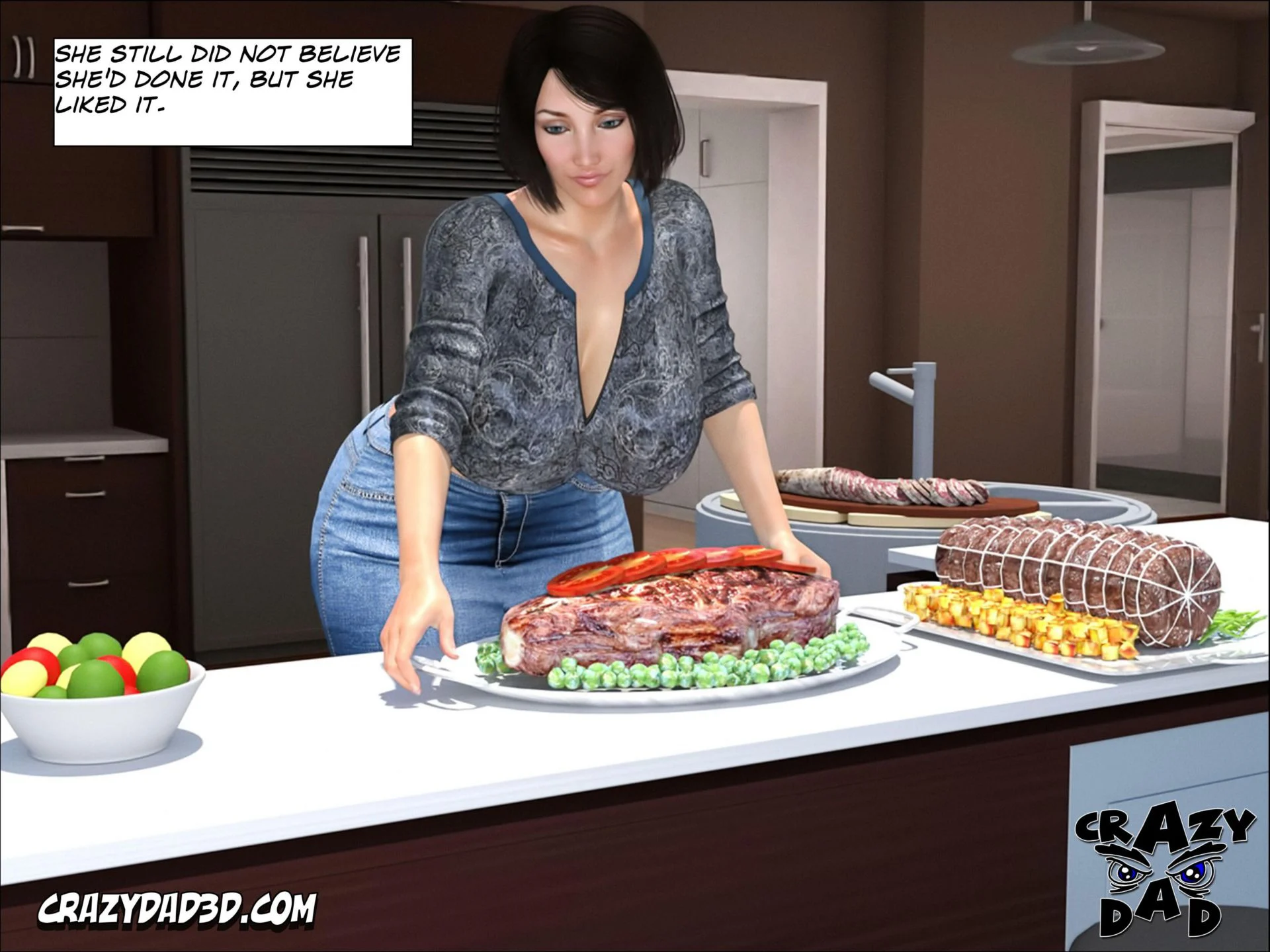 Foster Mother [CrazyDad3D] Chapter 6 - Page 3
