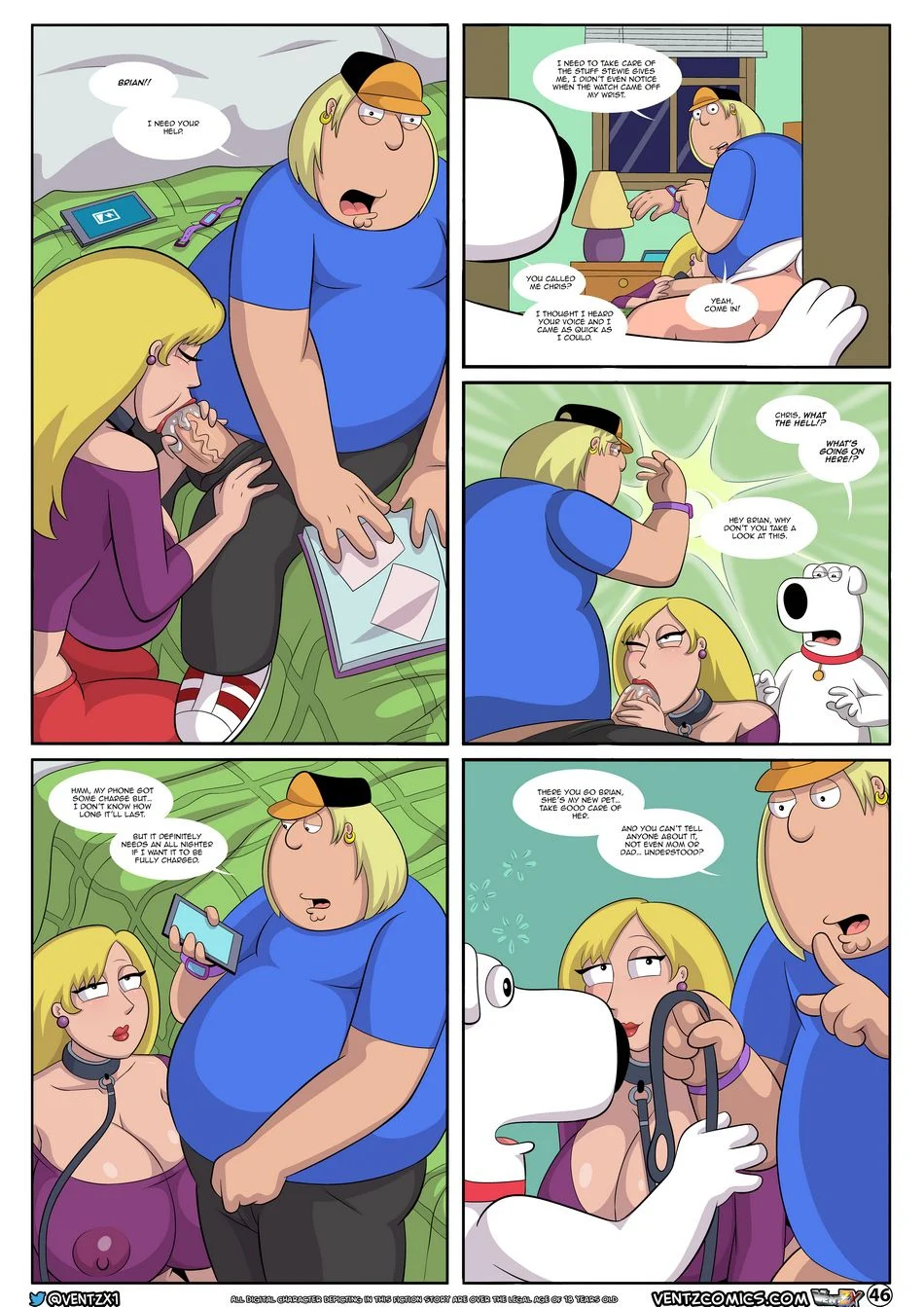 Quahog Diaries (Family Guy) [Arabatos] Chapter 3 - Page 46