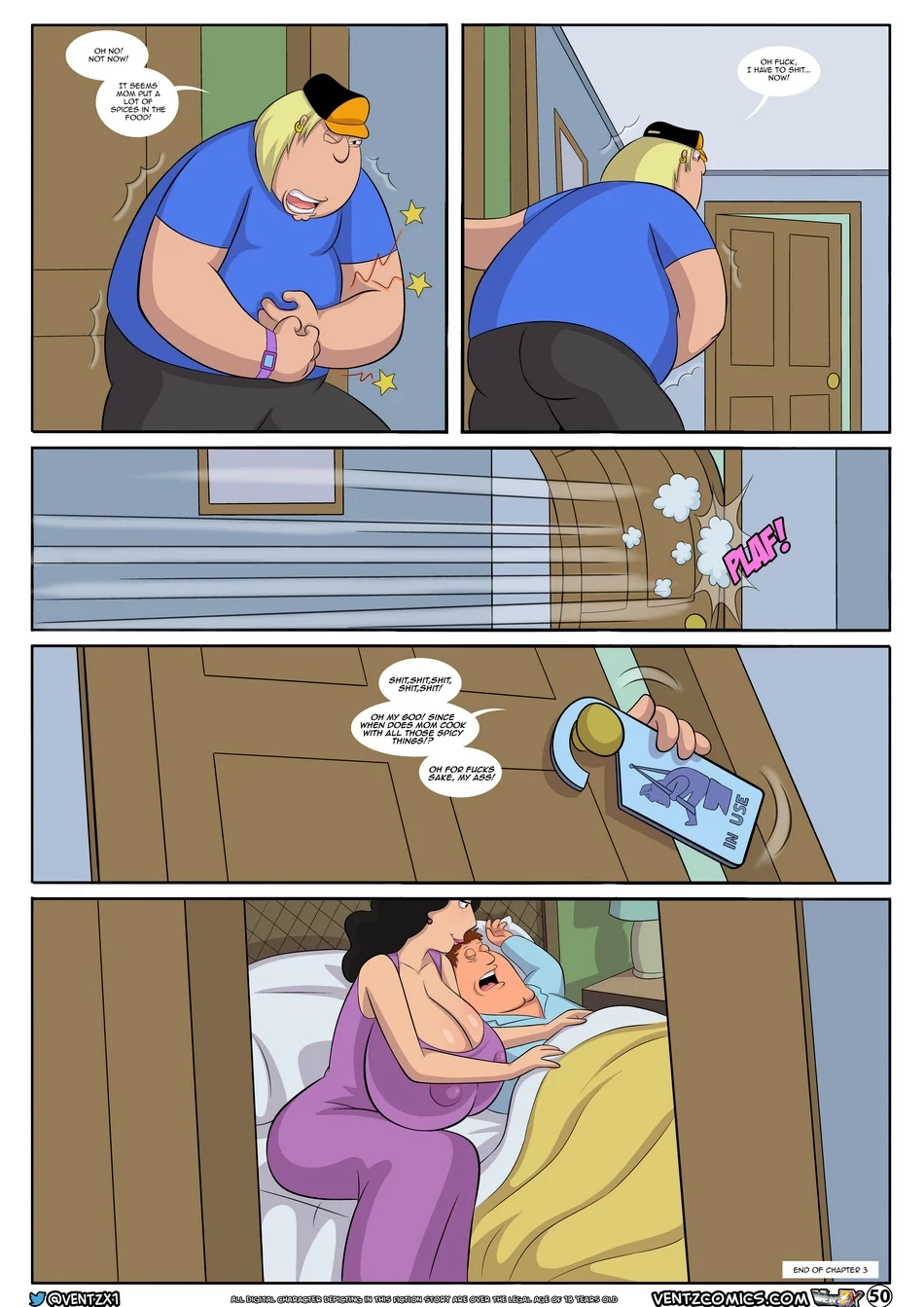 Quahog Diaries (Family Guy) [Arabatos] Chapter 3 - Page 50