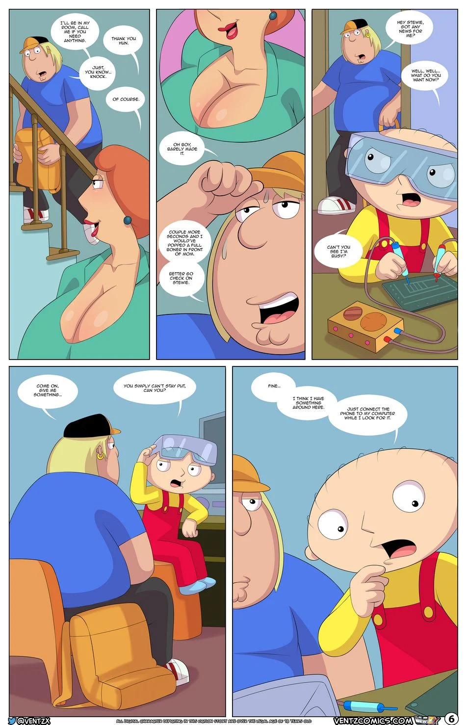 Quahog Diaries (Family Guy) [Arabatos] Chapter 3 - Page 6