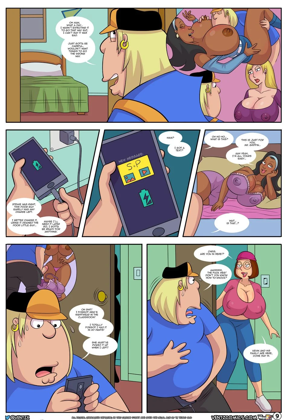 Quahog Diaries (Family Guy) [Arabatos] Chapter 3 - Page 9