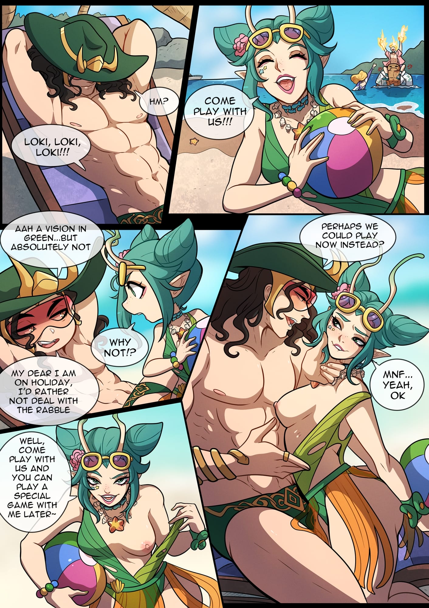 Sex on the Beach (Marvel Rivals) [Kinkymation] Chapter 1 - Page 3