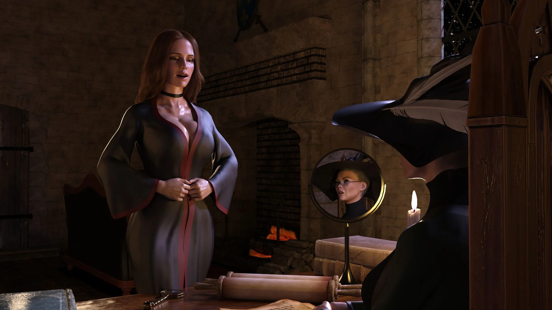Hermione Granger and the Professor’s Wand (Harry Potter) [Serge3DX] Chapter 1.5 - Page 5