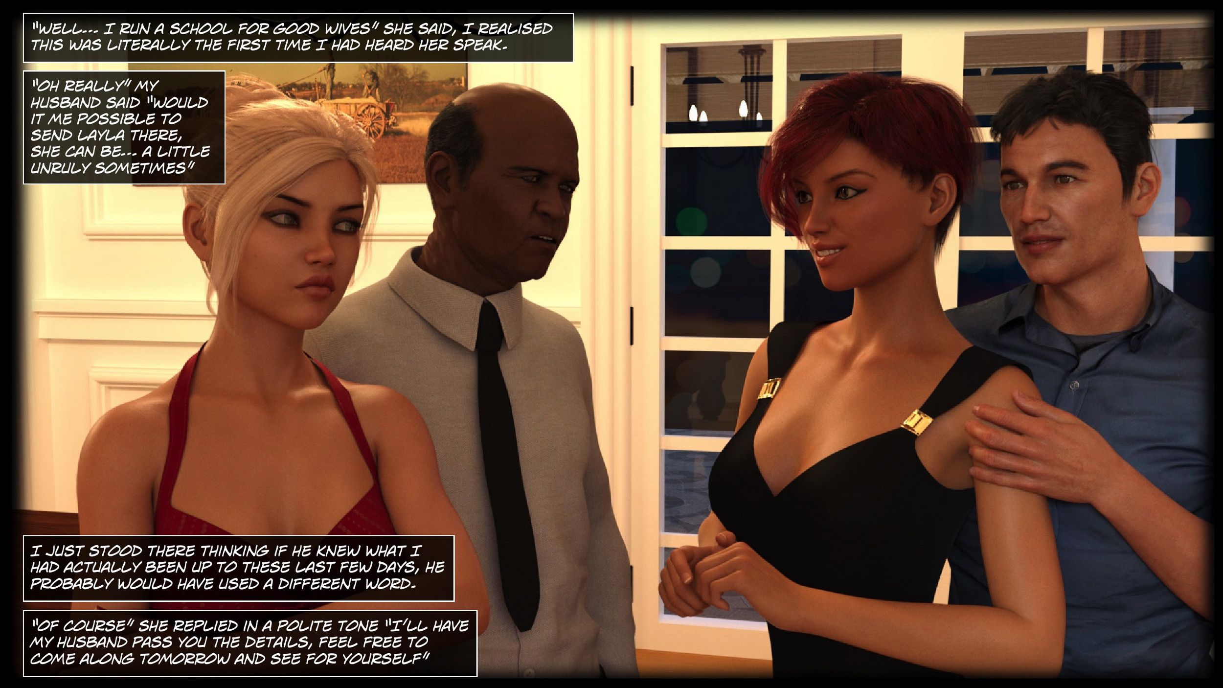 Blackmaled [Sexy3DComics] Layla’s Story 3 - Page 42