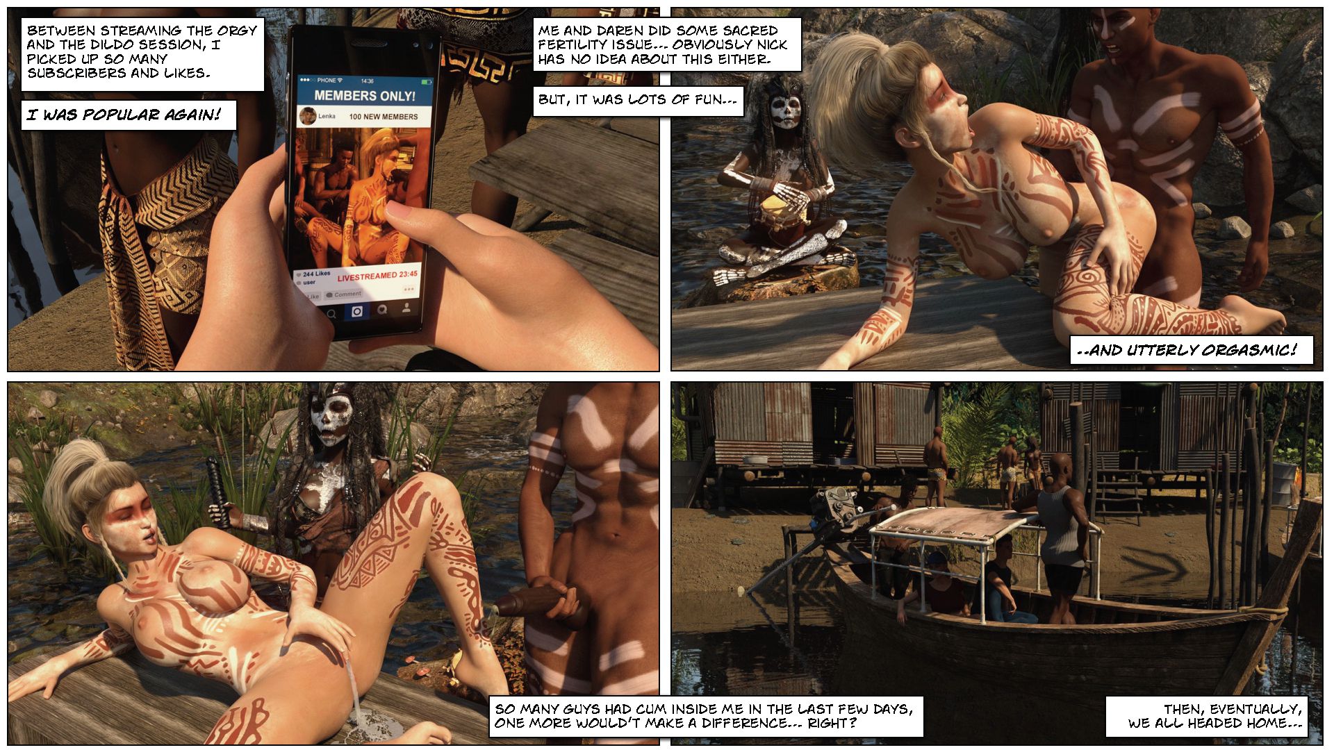 Blackmaled [Sexy3DComics] Lenka's Story 3 - Page 5