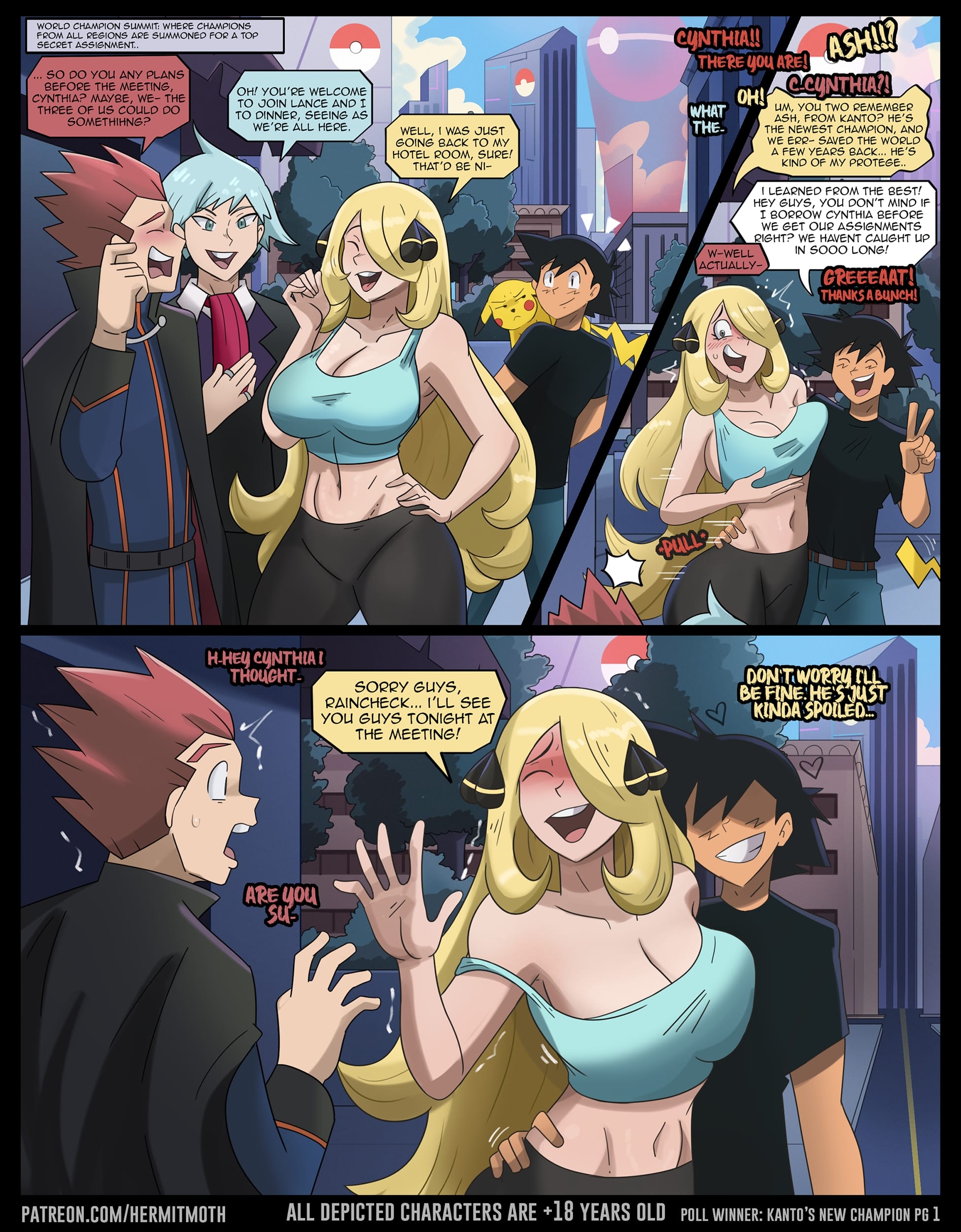 Kanto’s New Champion (Pokemon) [Hermit Moth] Chapter 1 - Page 1
