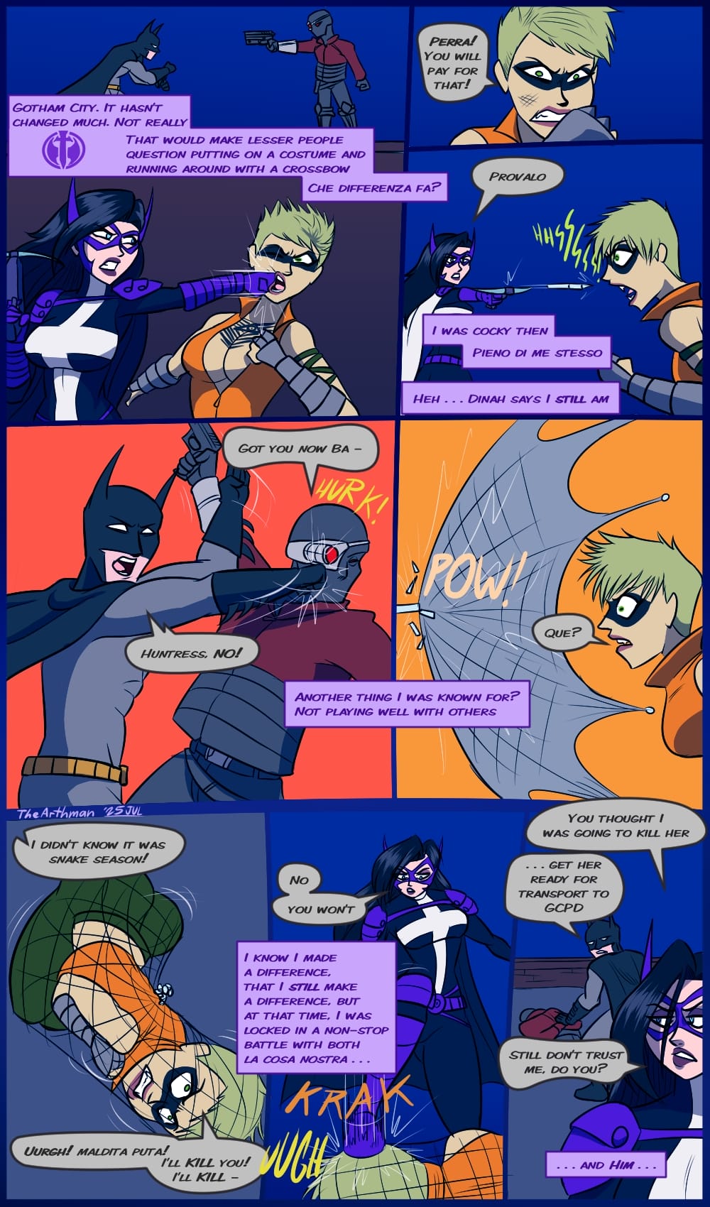 I’d Rather Fight You (Batman) [The Arthman] Chapter 1 - Page 2
