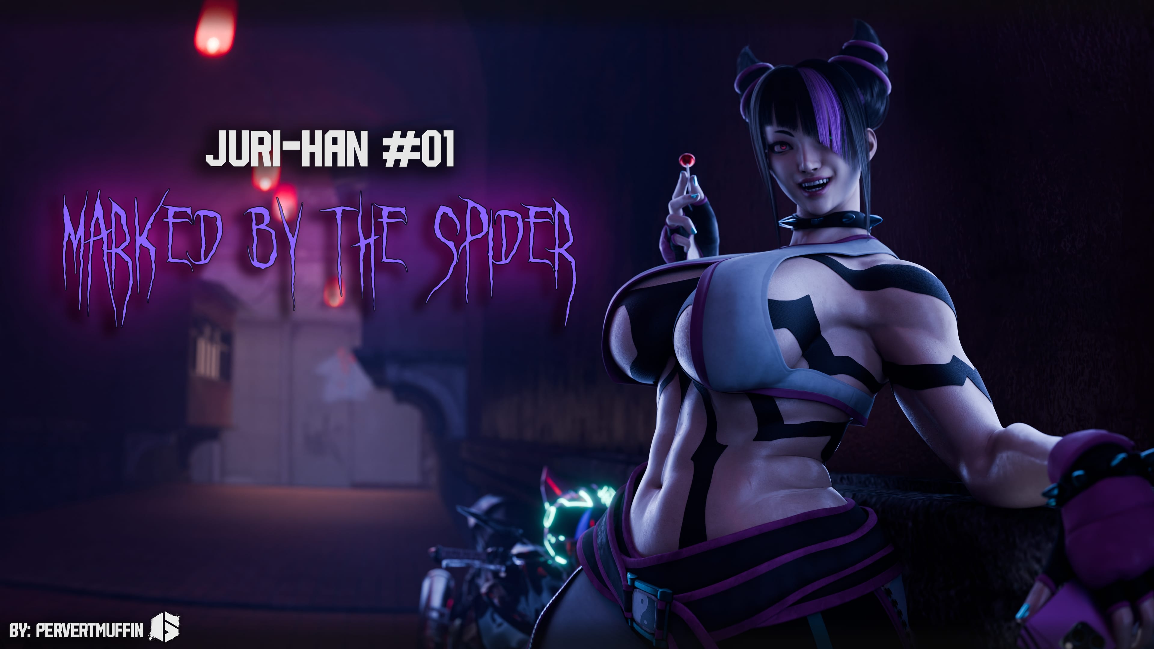 Juri Han – Marked By The Spider (Street Fighter) [PervertMuffinMajima] Chapter 1.5 - Page 73