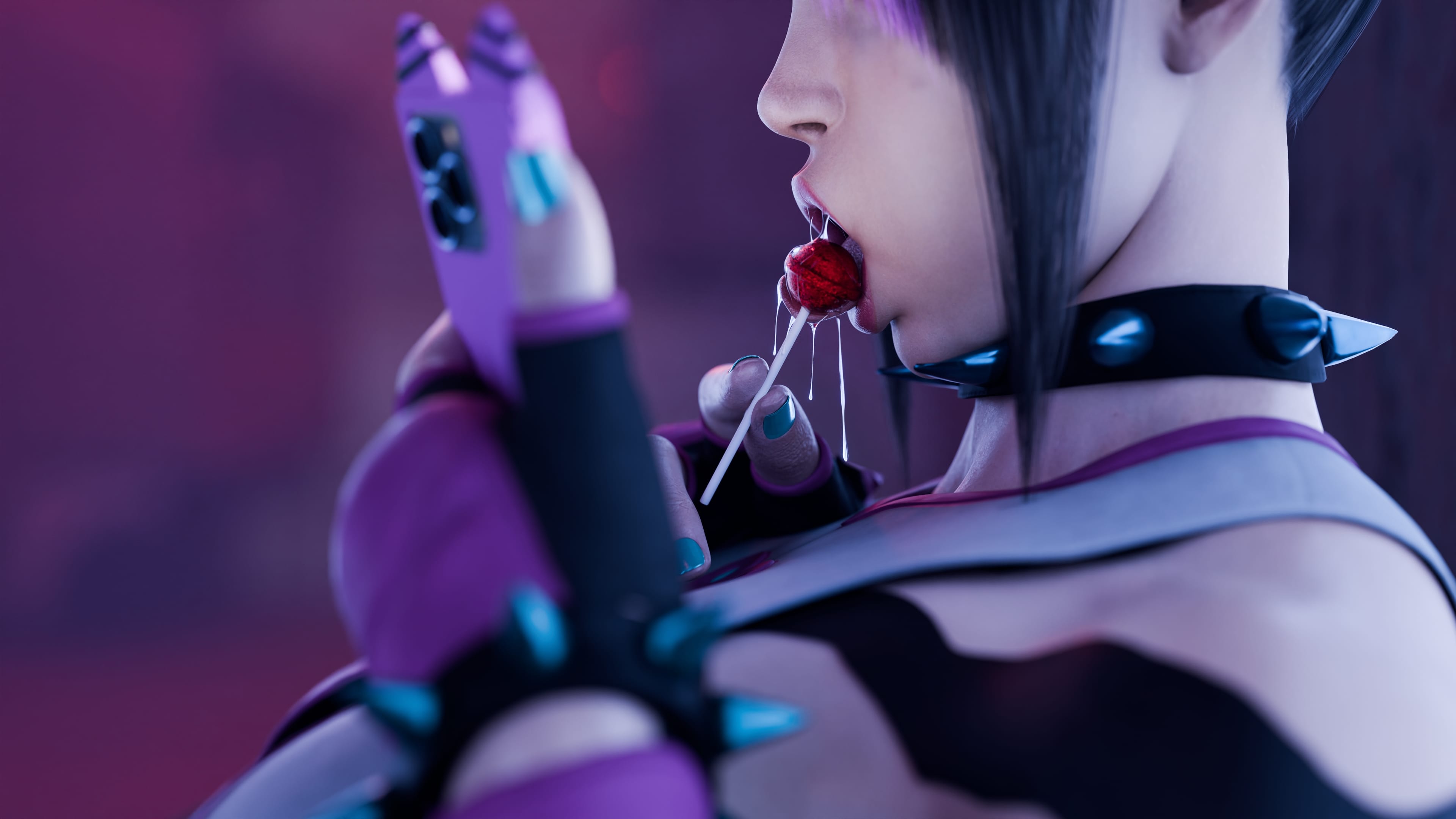 Juri Han – Marked By The Spider (Street Fighter) [PervertMuffinMajima] Chapter 1.5 - Page 82