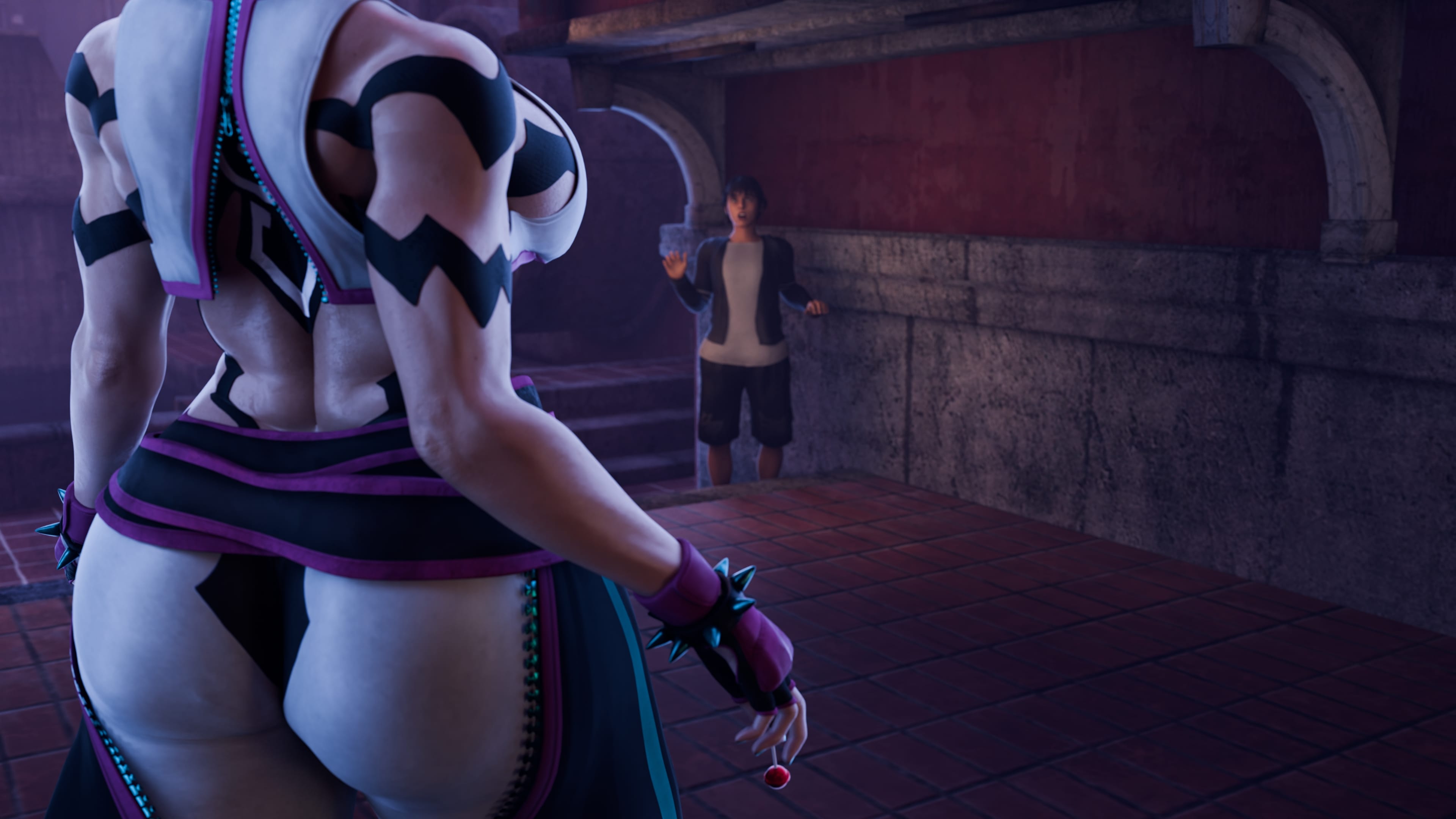 Juri Han – Marked By The Spider (Street Fighter) [PervertMuffinMajima] Chapter 1.5 - Page 88
