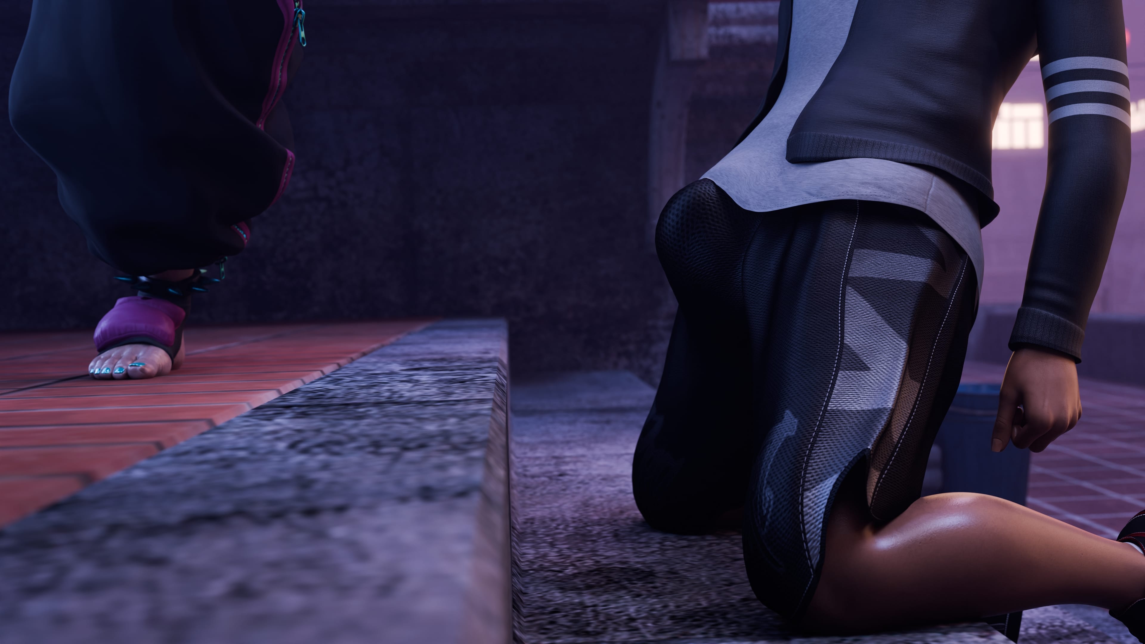 Juri Han – Marked By The Spider (Street Fighter) [PervertMuffinMajima] Chapter 1.5 - Page 90