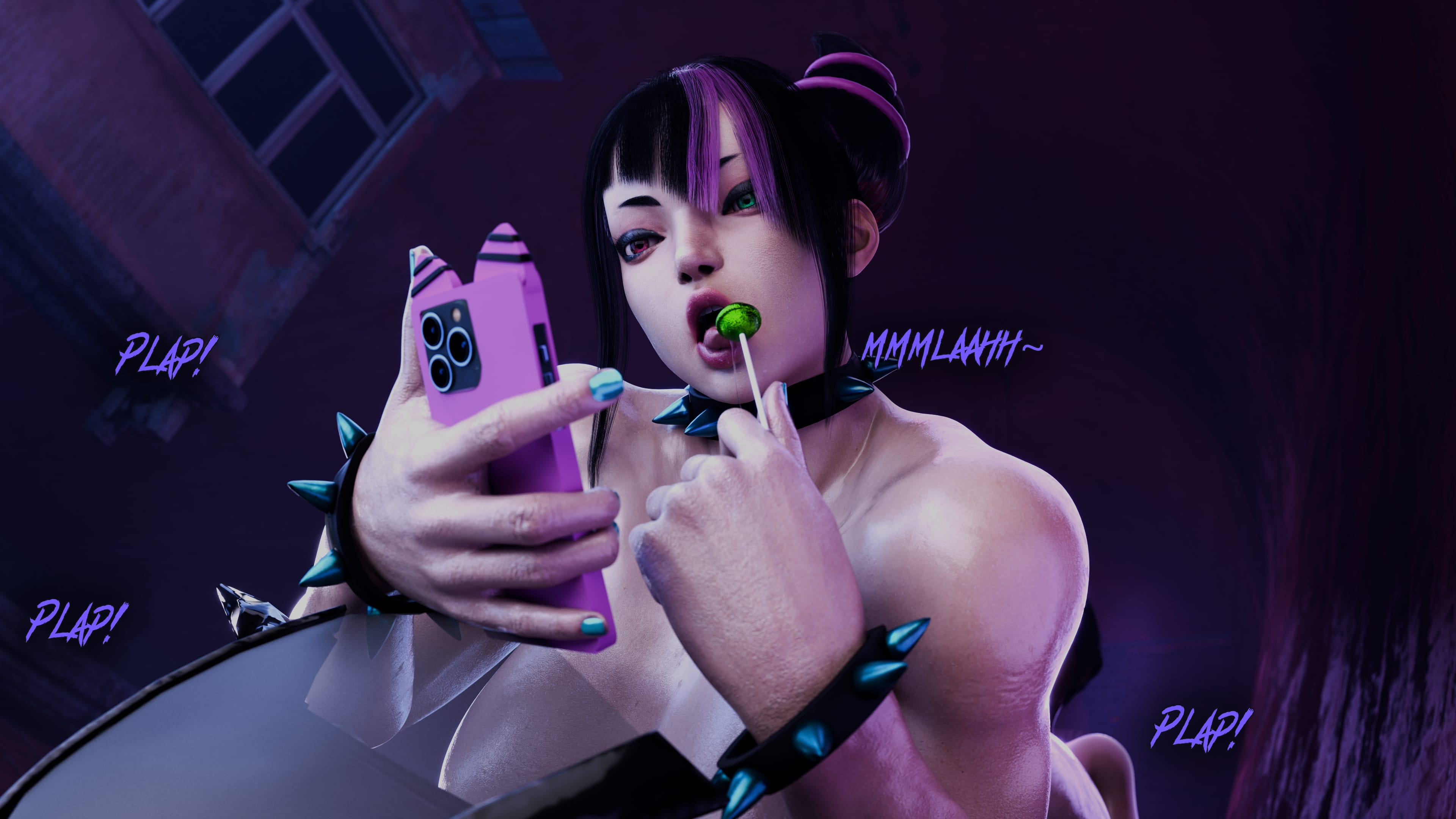 Juri Han – Marked By The Spider (Street Fighter) [PervertMuffinMajima] Chapter 1 - Page 152