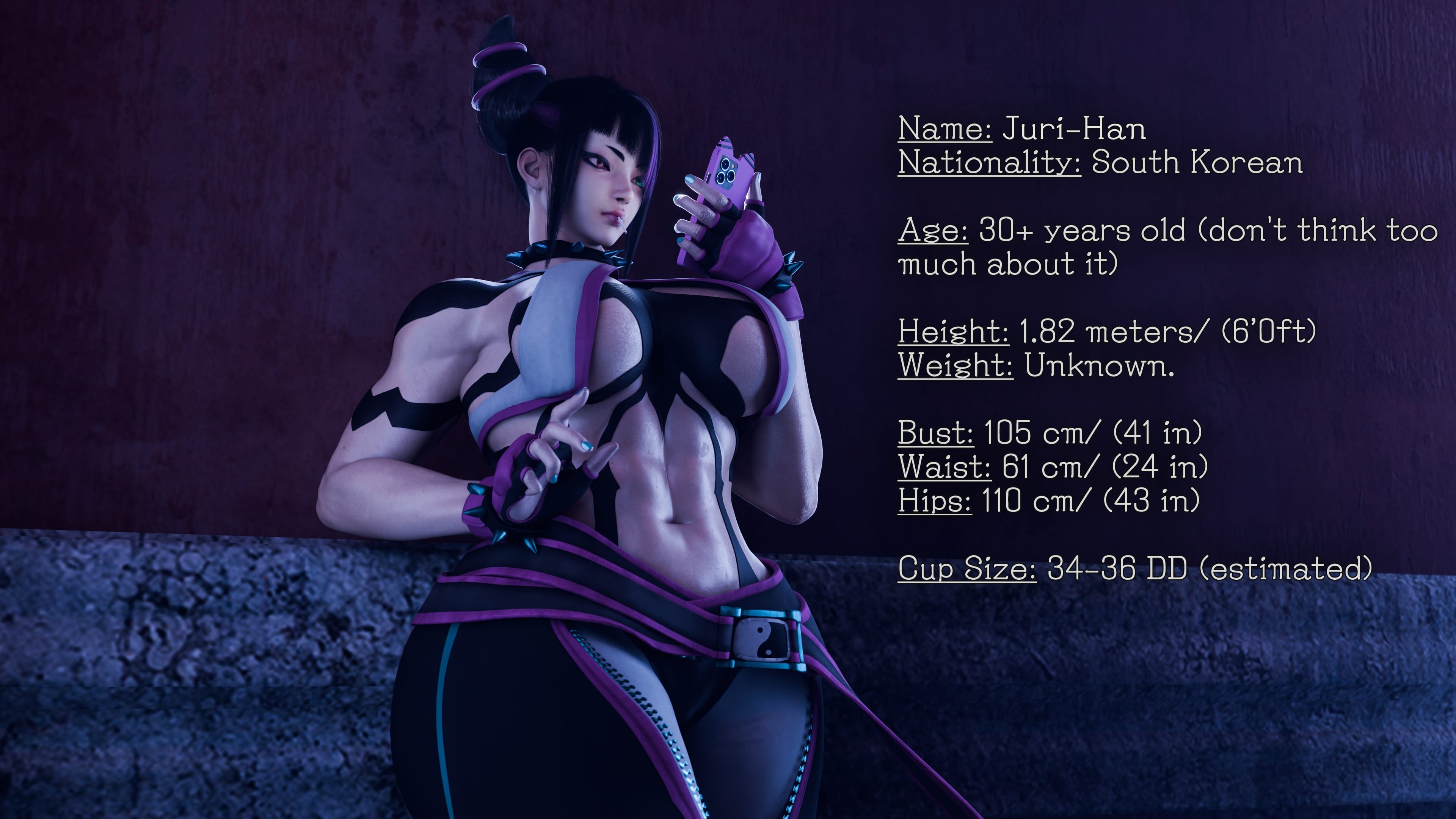 Juri Han – Marked By The Spider (Street Fighter) [PervertMuffinMajima] Chapter 1 - Page 157