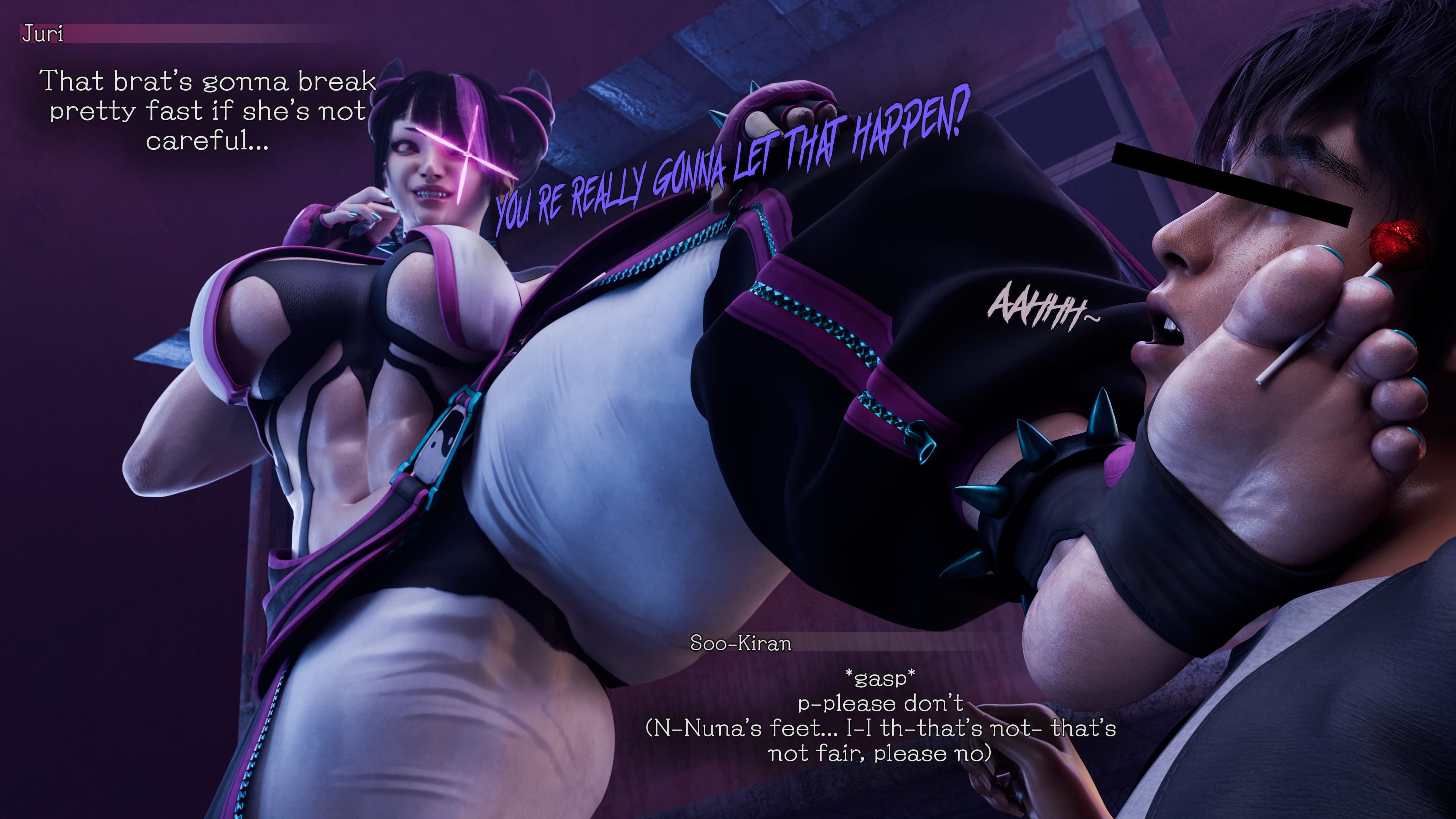 Juri Han – Marked By The Spider (Street Fighter) [PervertMuffinMajima] Chapter 1 - Page 97