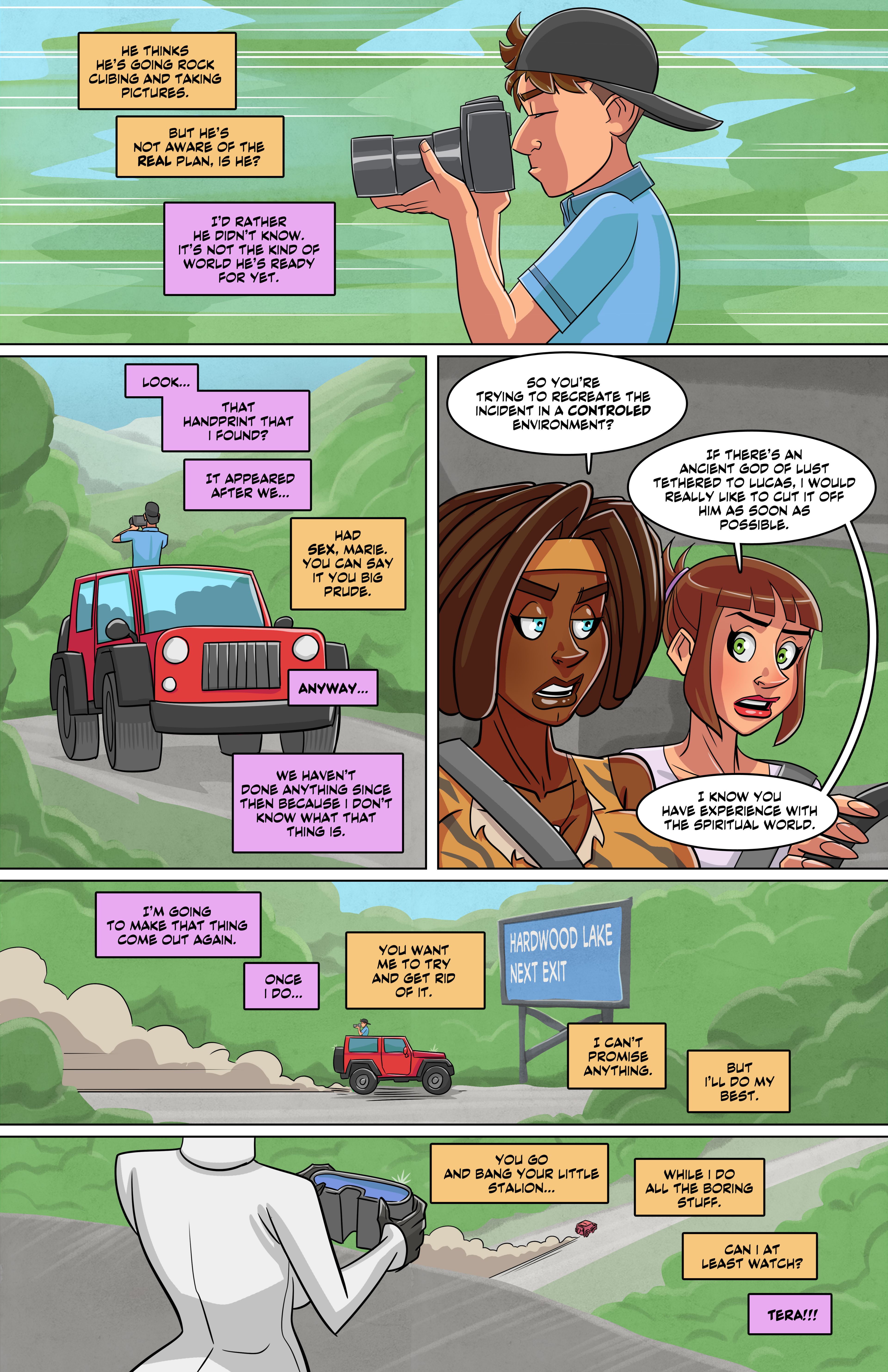 Marie [John North | TYFComics] Chapter 2 - Part 2 - Page 7