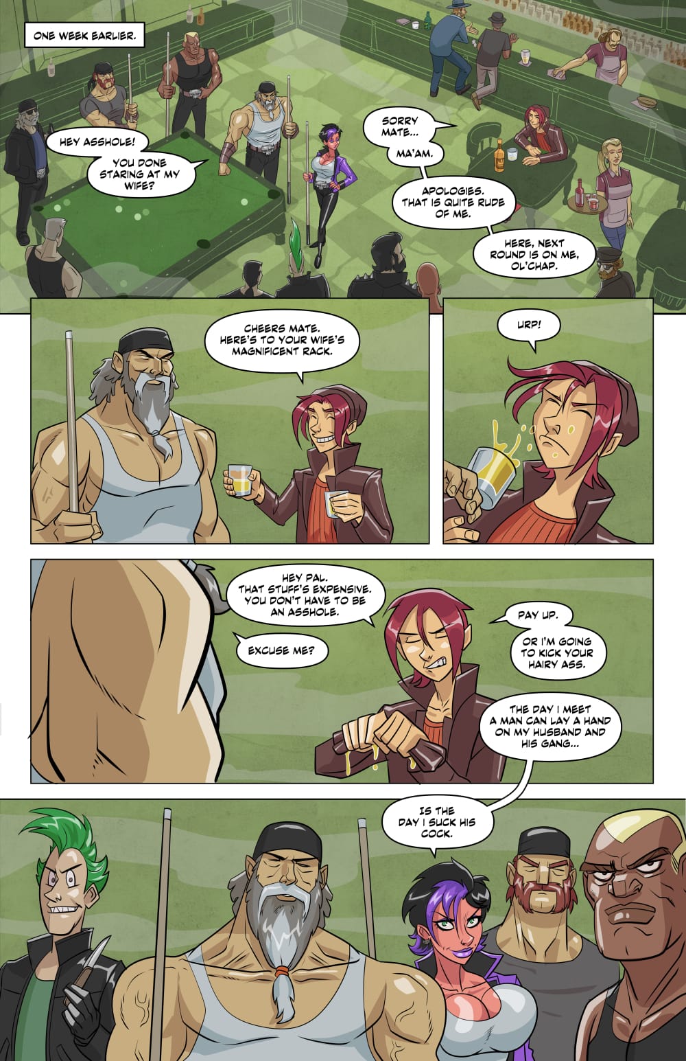 Marie [John North | TYFComics] Chapter 2 - Part 3 - Page 1