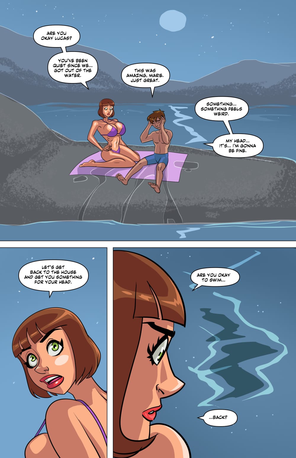 Marie [John North | TYFComics] Chapter 2 - Part 3 - Page 11