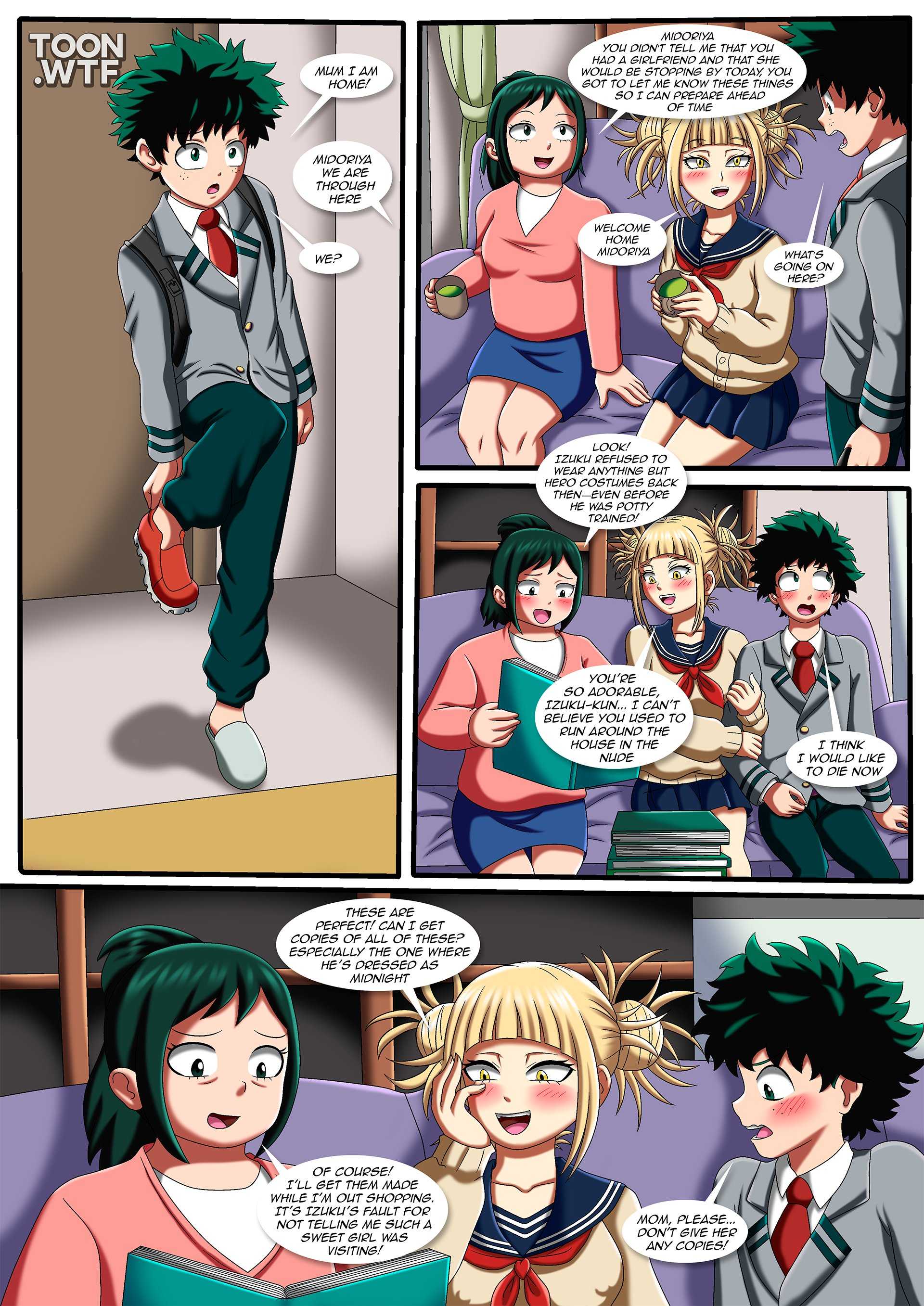 Help! There Is a Yandere in My House! (My Hero Academia) [PalComix] Chapter 1 - Page 2