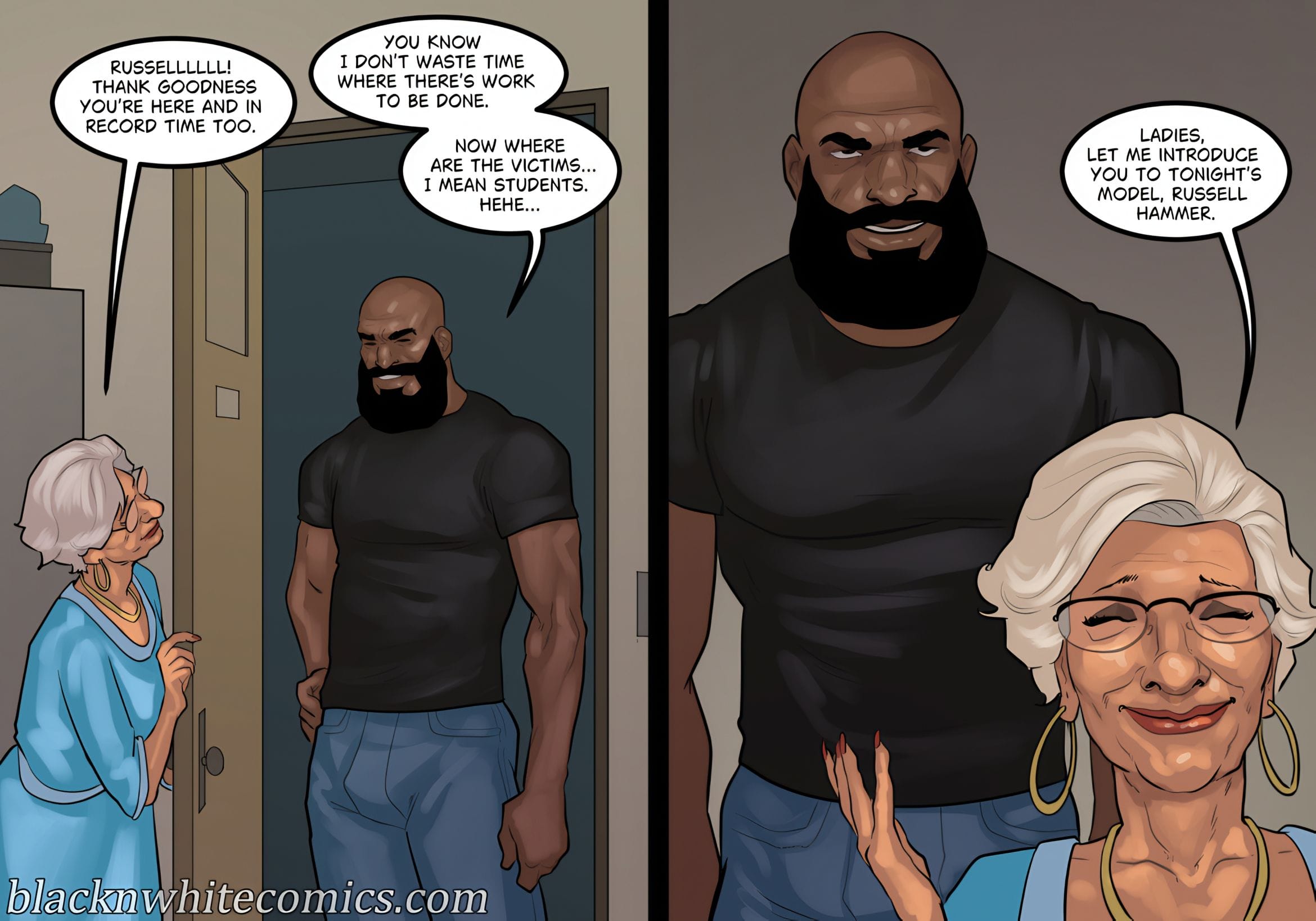 Art Class [BlackNWhiteComics] Chapter 3 - Page 5