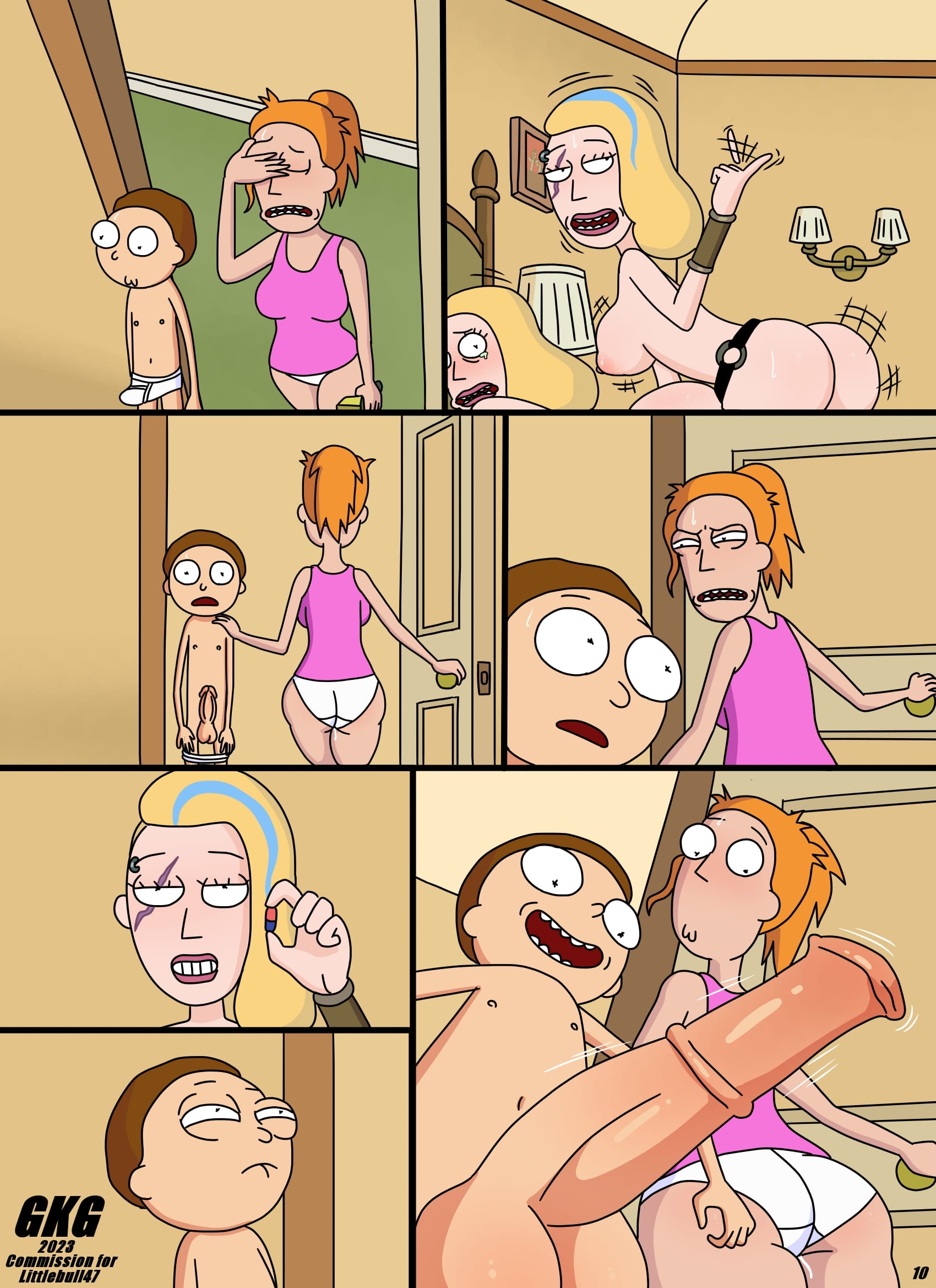 Close Encounters of the Butt Kind (Rick and Morty) [GKG] Textless - Chapter 1 - Page 11