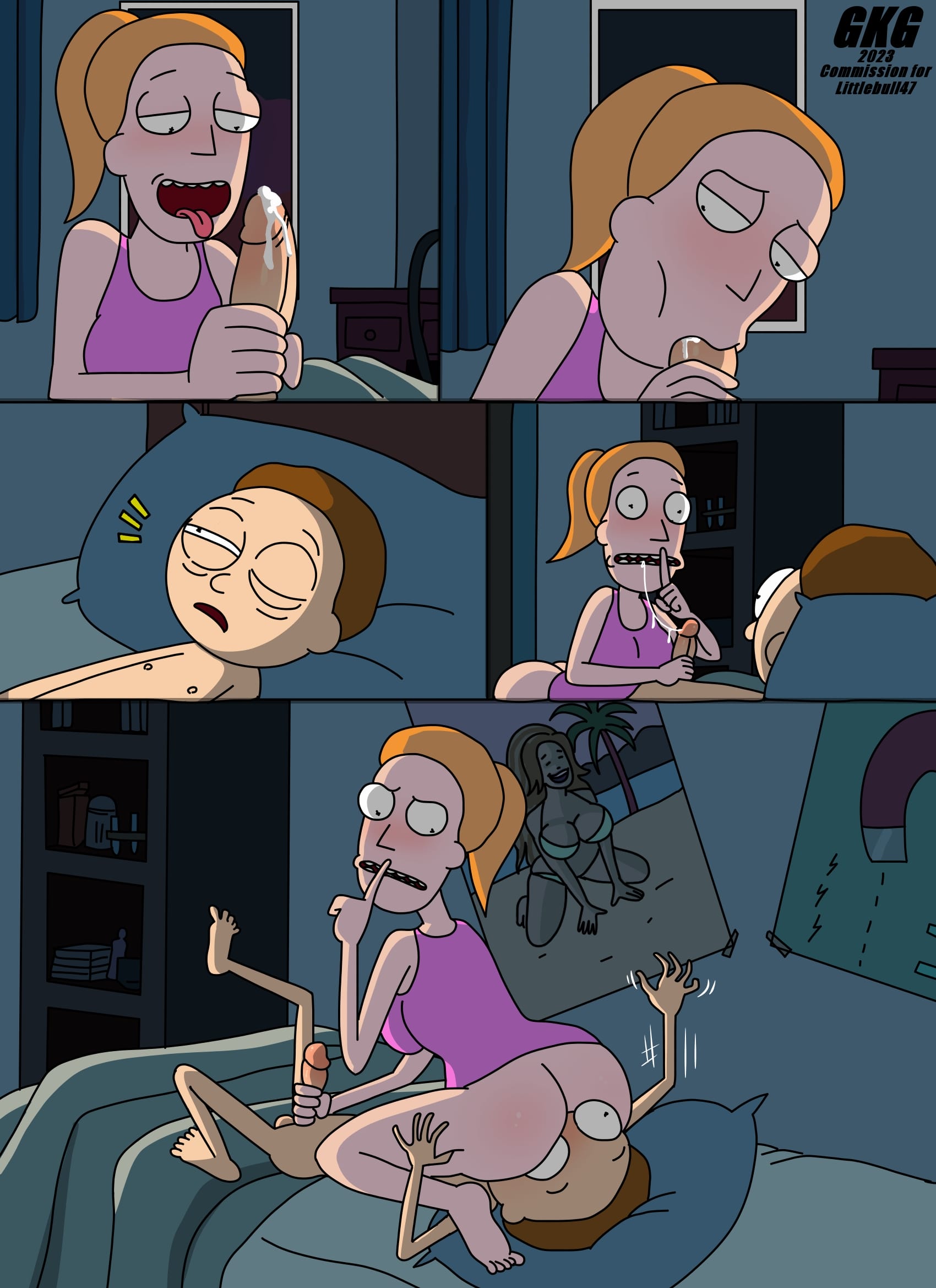 Close Encounters of the Butt Kind (Rick and Morty) [GKG] Textless - Chapter 1 - Page 3