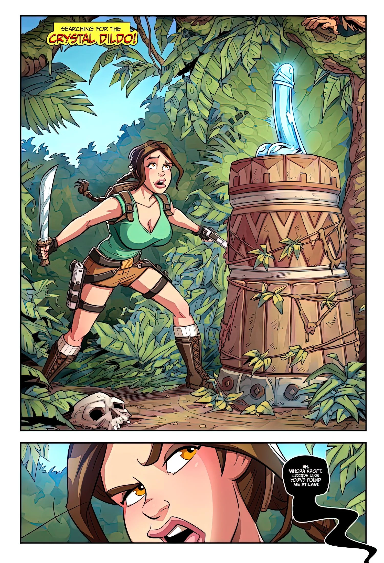 Tomb Tart (Tomb Raider) [JABComix] Chapter 1 - Page 4