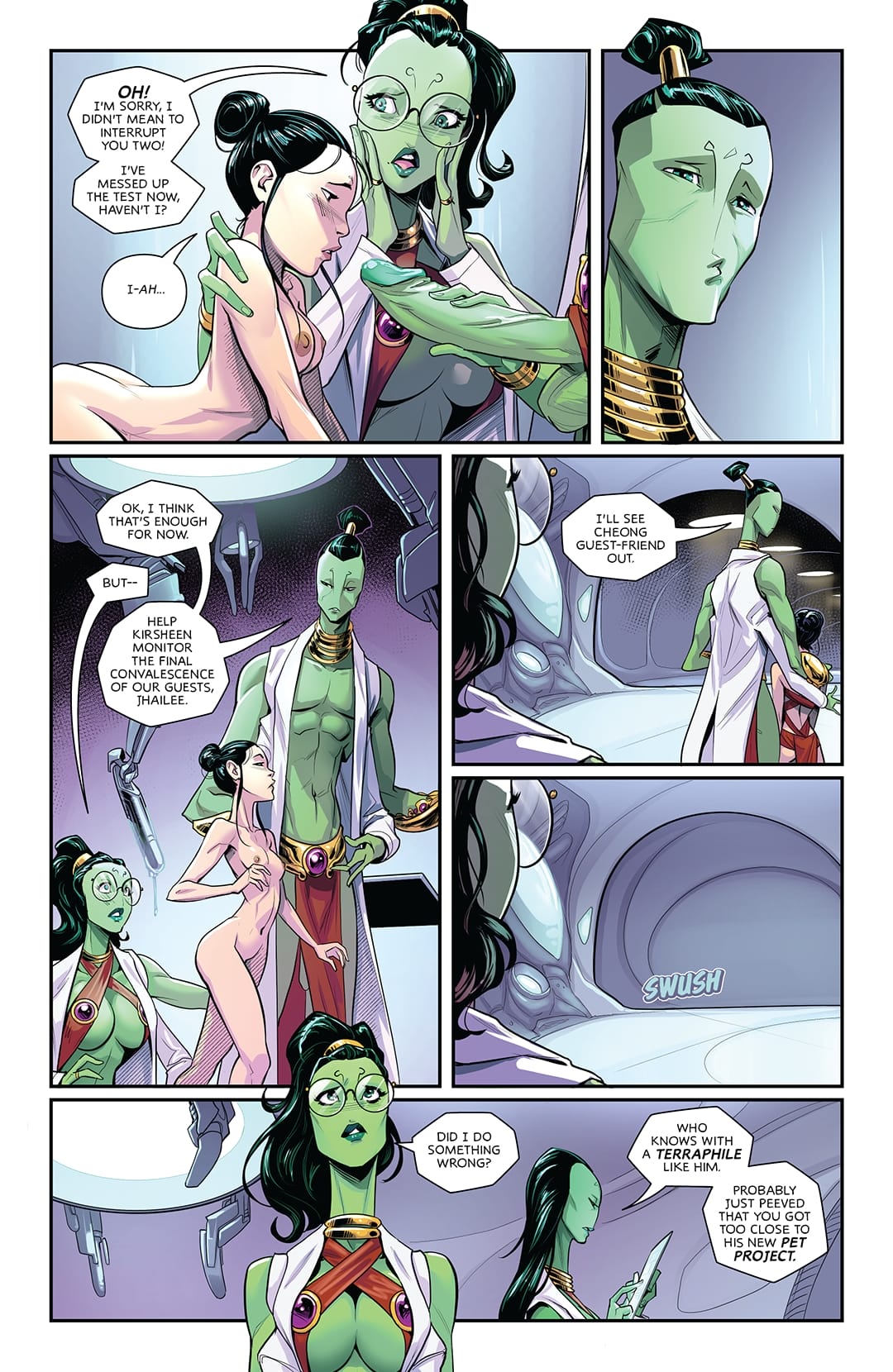 A Polycule of Mars [Garth Graham | Temporal Wolf] Chapter 1 - Page 21