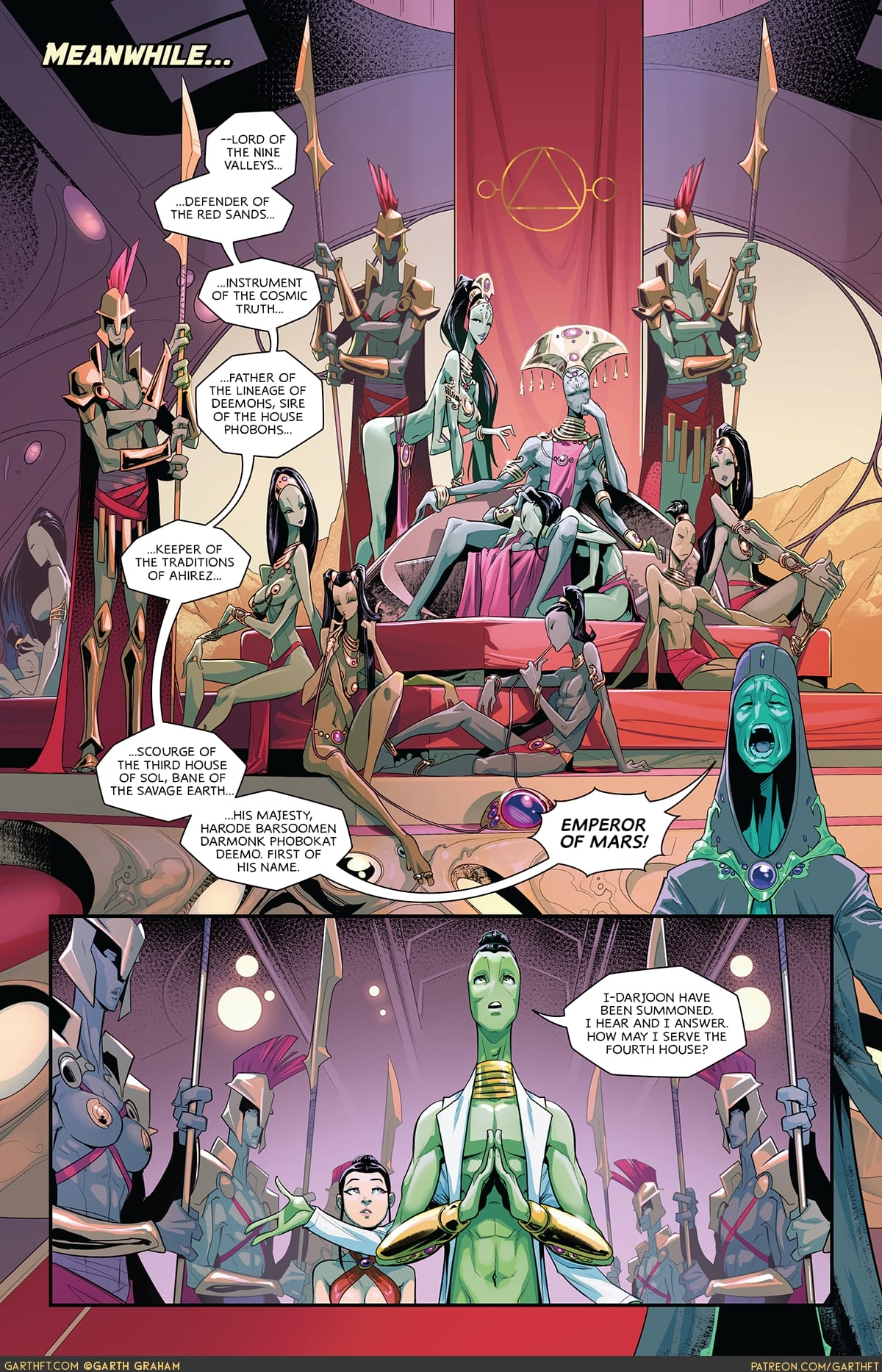 A Polycule of Mars [Garth Graham | Temporal Wolf] Chapter 2 - Page 12