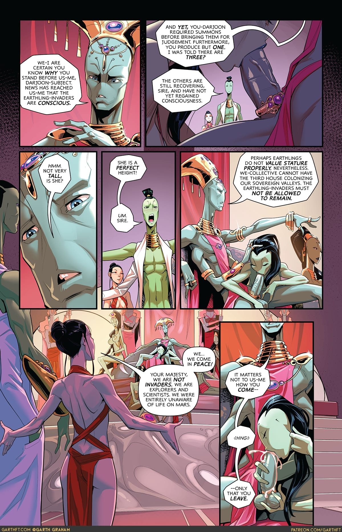 A Polycule of Mars [Garth Graham | Temporal Wolf] Chapter 2 - Page 13
