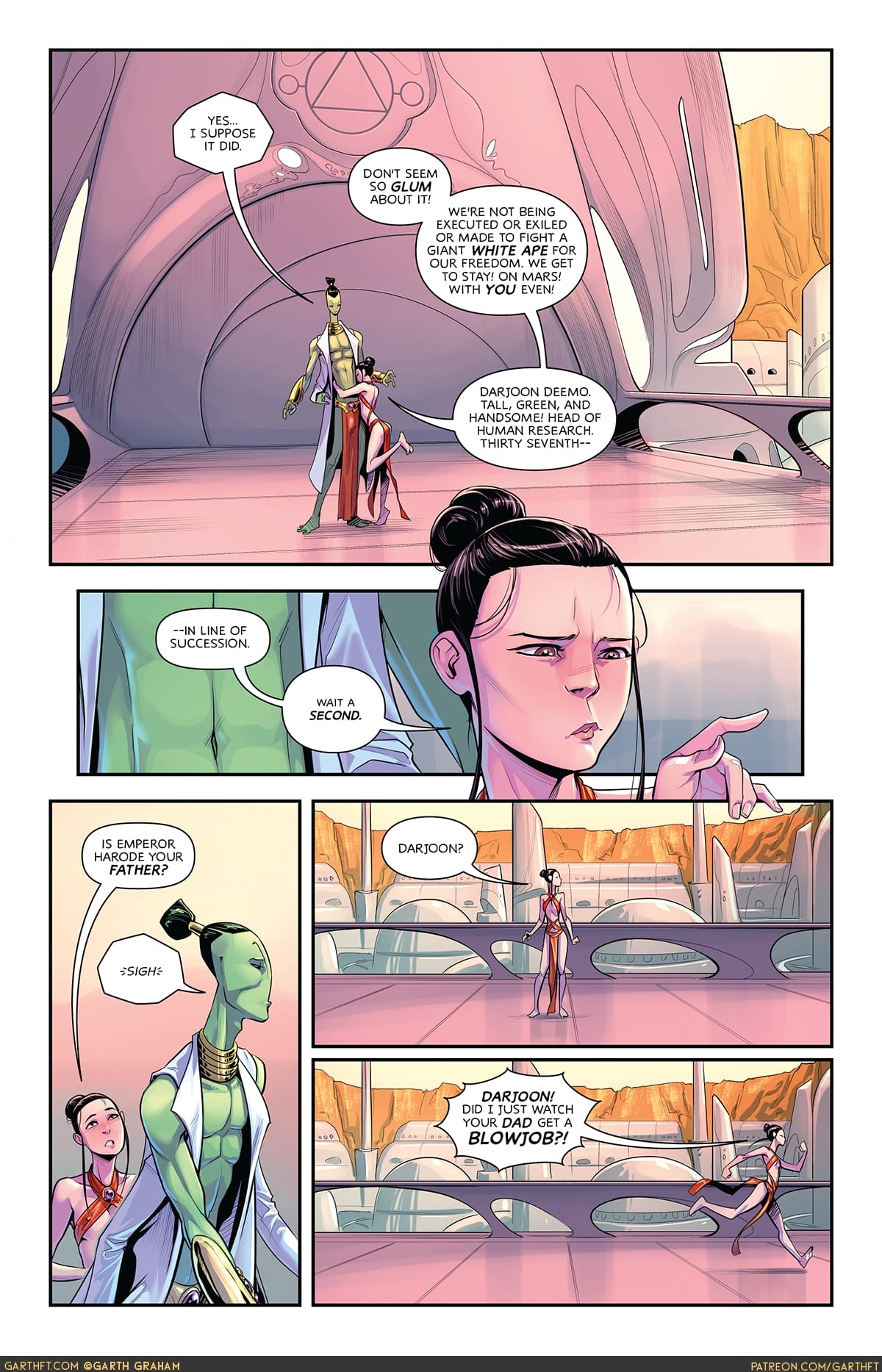 A Polycule of Mars [Garth Graham | Temporal Wolf] Chapter 2 - Page 19