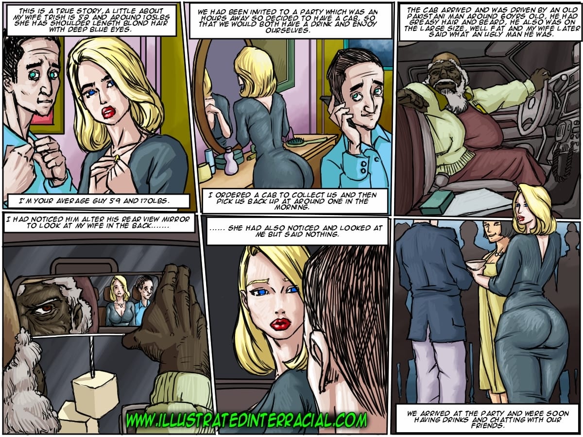Pakistani Taxi Man [IllustratedInterracial] Chapter 1 - Page 2